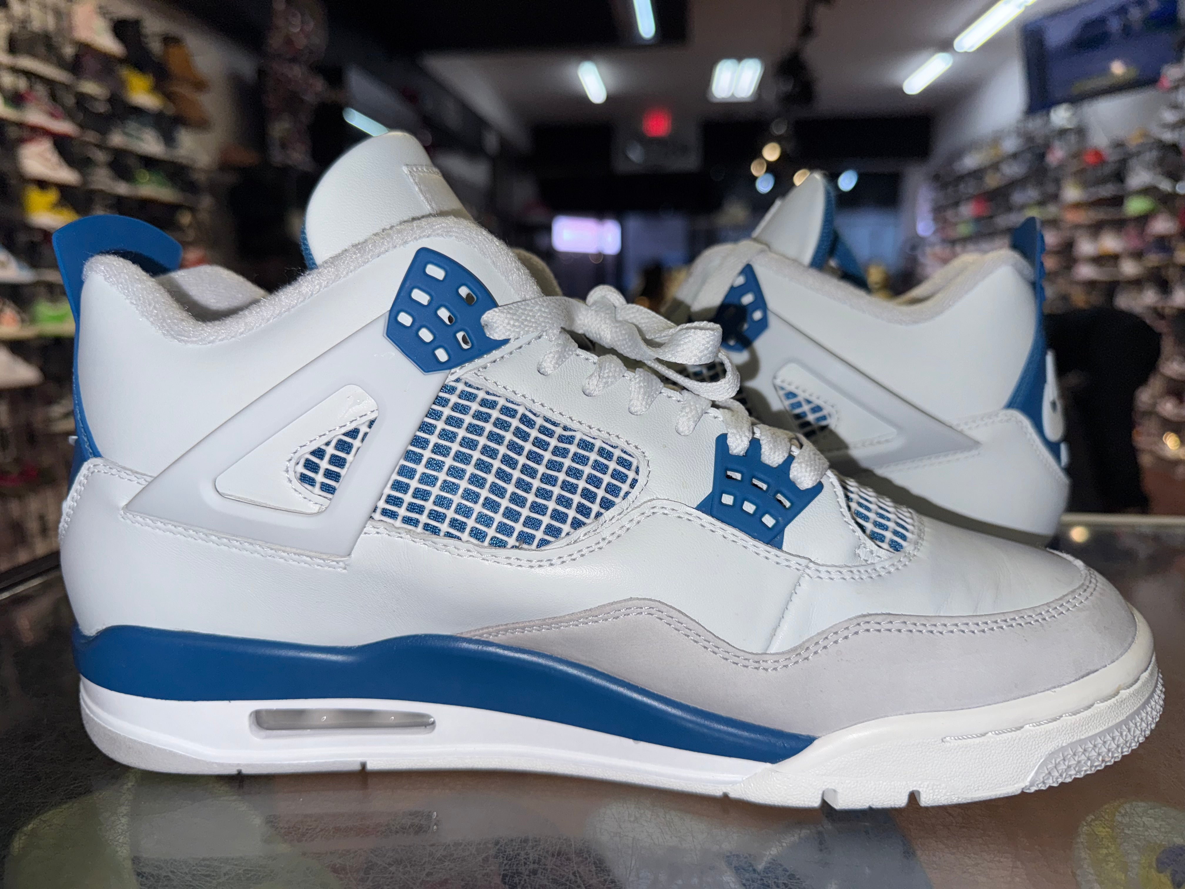 Size 11.5 Air Jordan 4 "Military Blue"