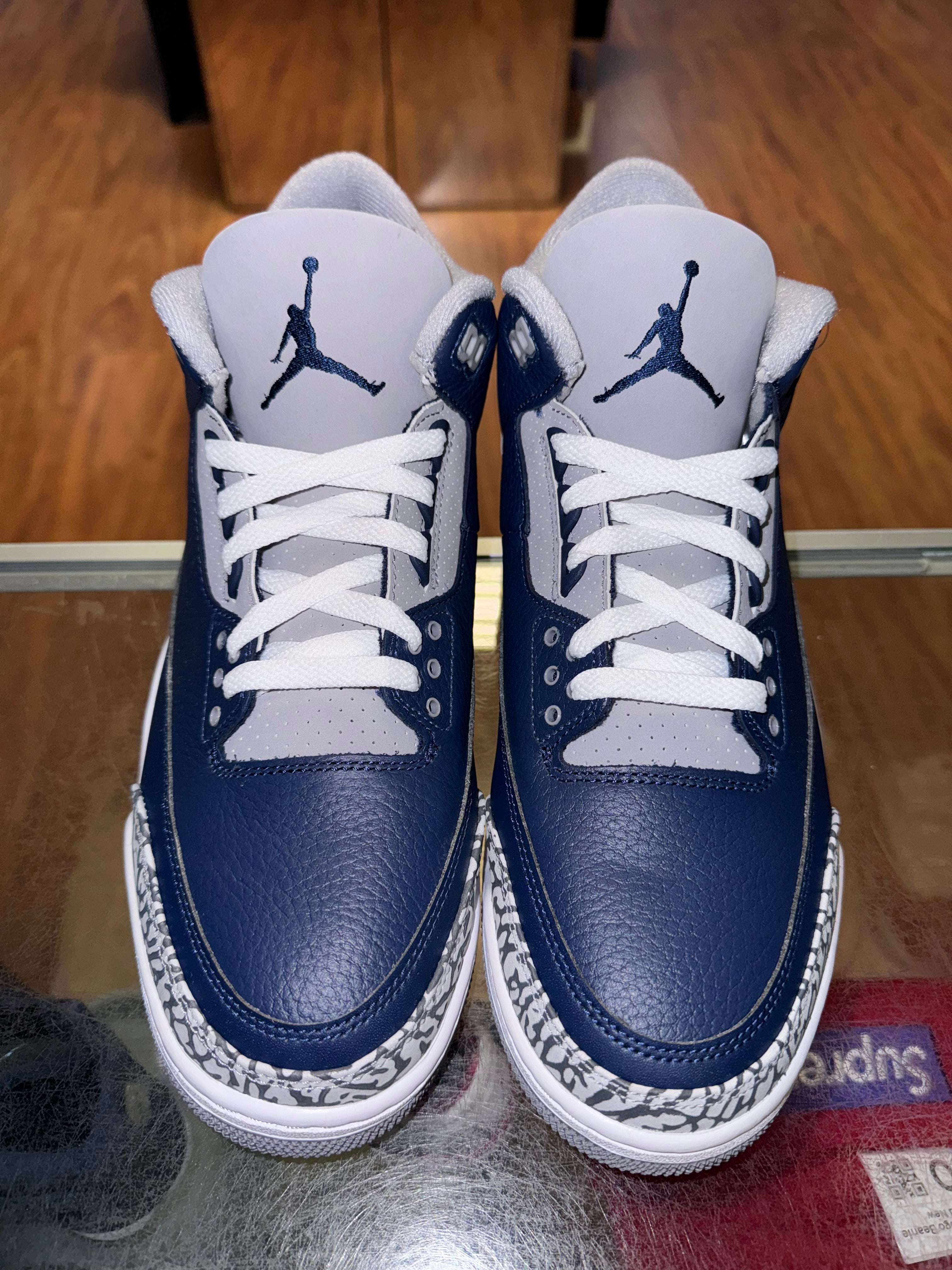 Size 11 Air Jordan 3 “Georgetown” Brand New