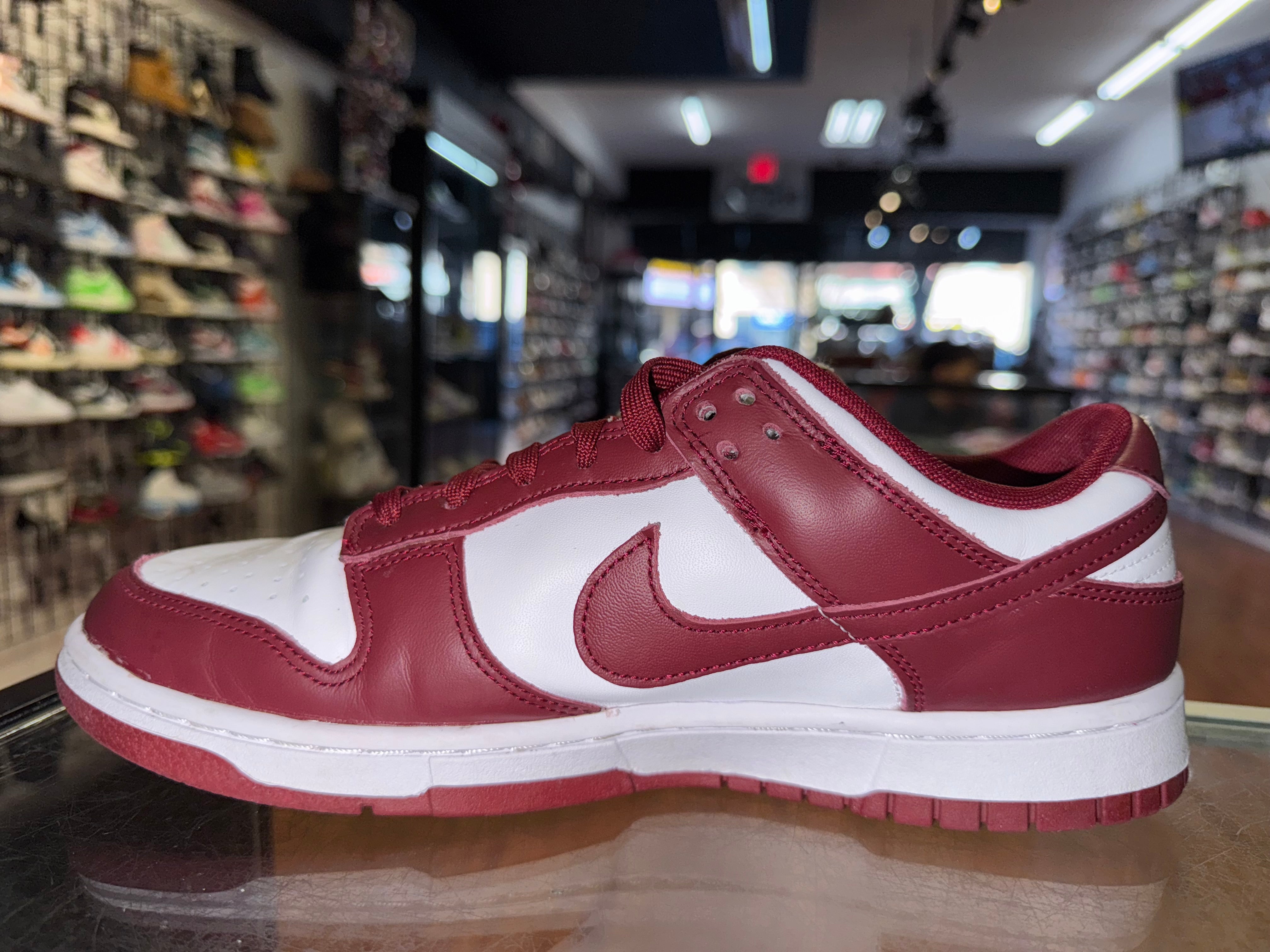 Size 9.5 Dunk Low "Team Red"