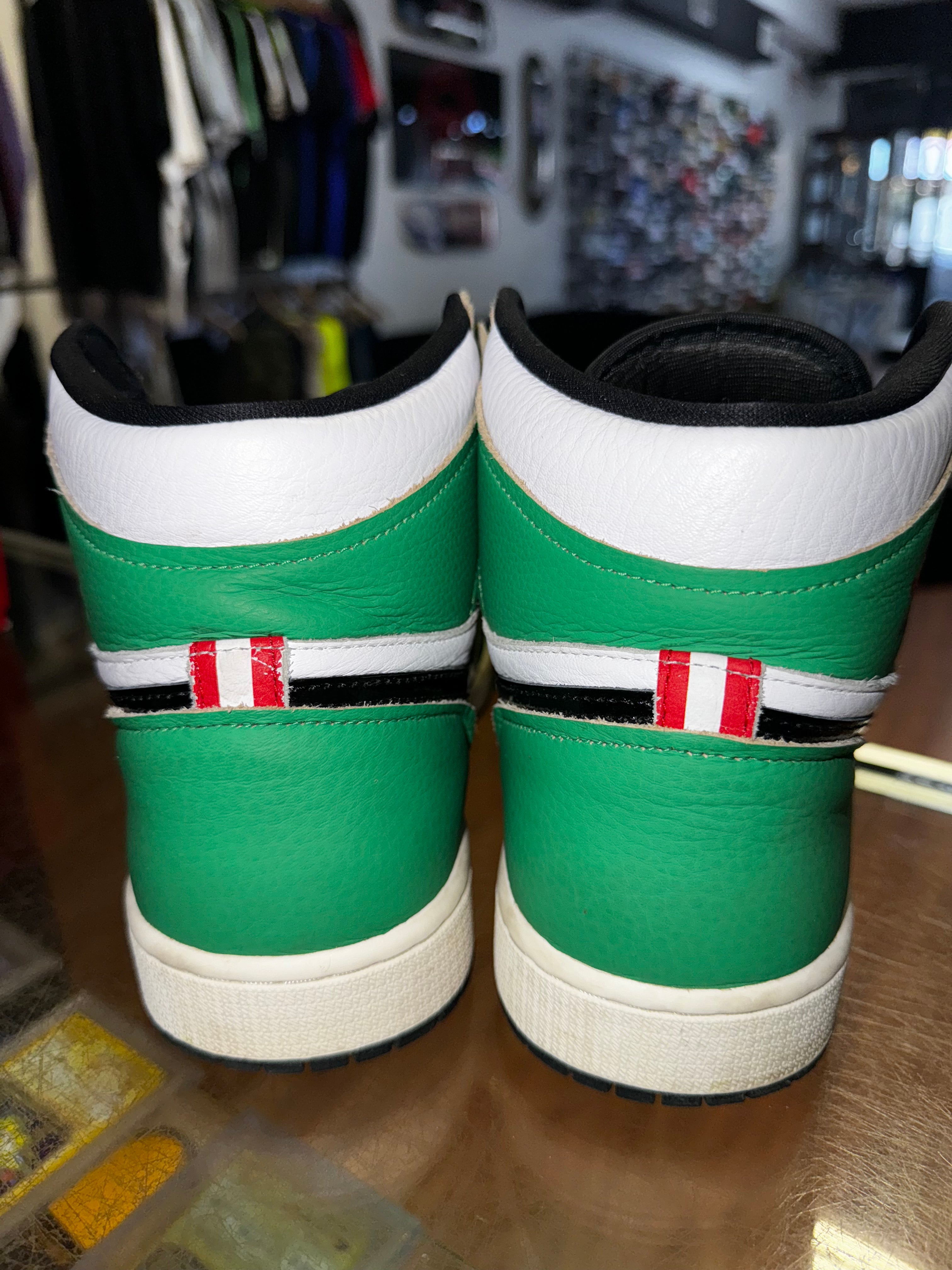 Size 9 (10.5W) Air Jordan 1 "Lucky Green"