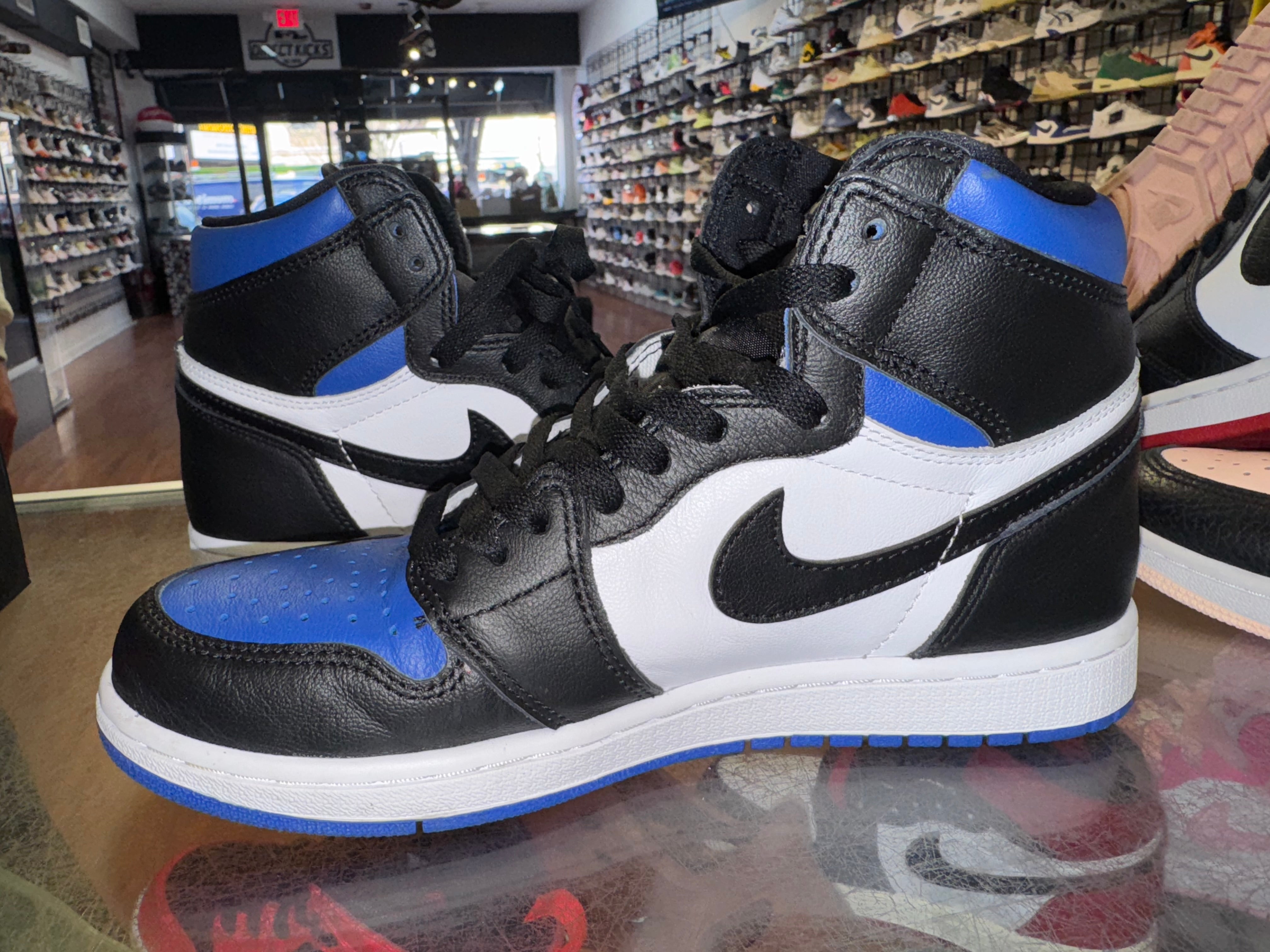 Size 8 Air Jordan 1 "Royal Toe"