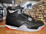 Size 9.5 Air Jordan 4 "Bred Reimagined"