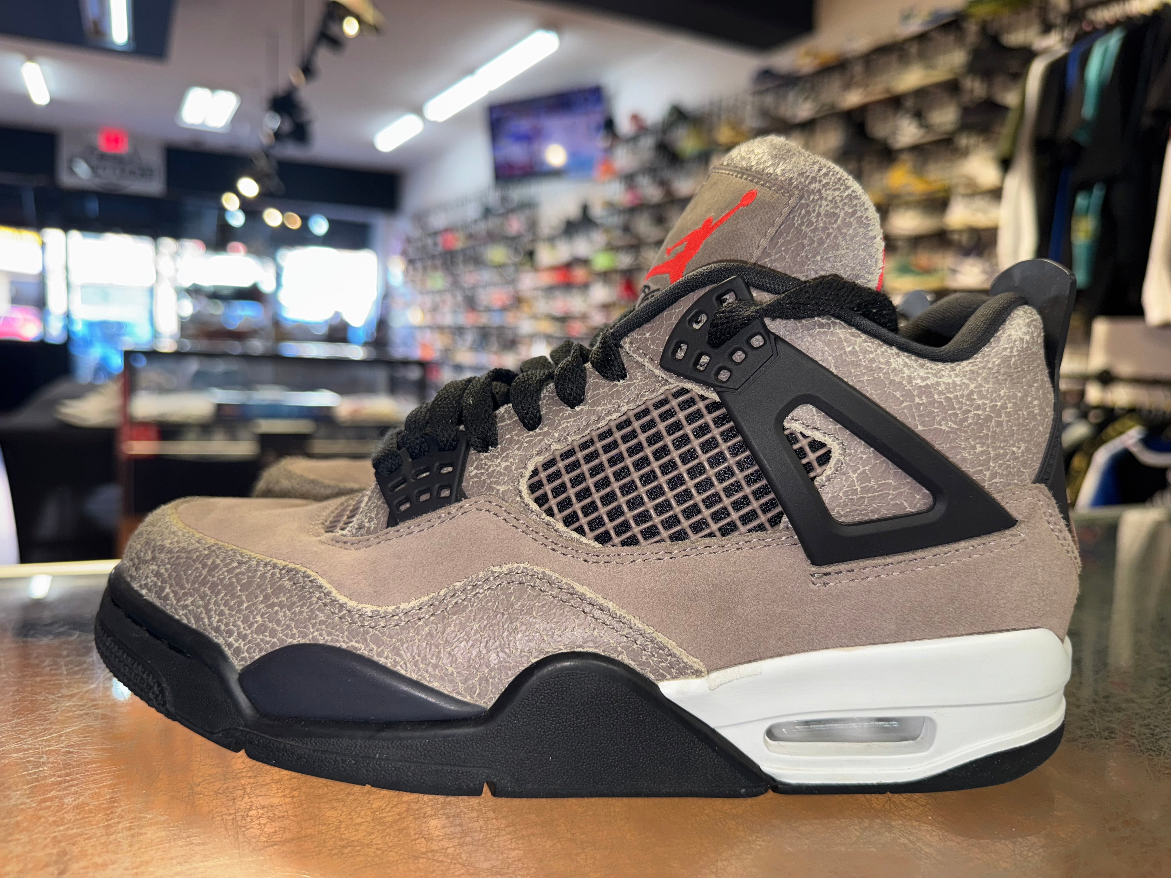 Size 7.5 Air Jordan 4 "Taupe Haze"