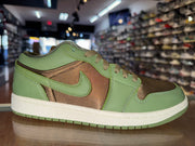 Size 8.5 (10W) Air Jordan 1 Low Brown Kelp Sky J "Light Olive" Brand New