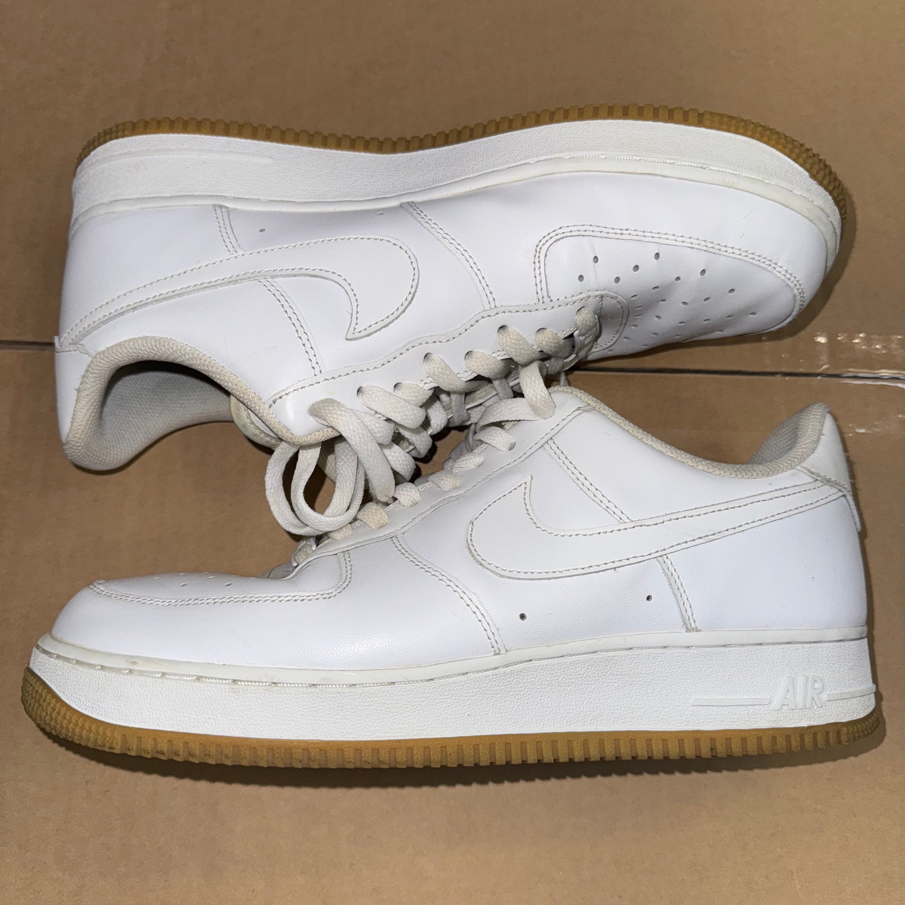 Size 10.5 Air Force 1 "White Gum" - NB