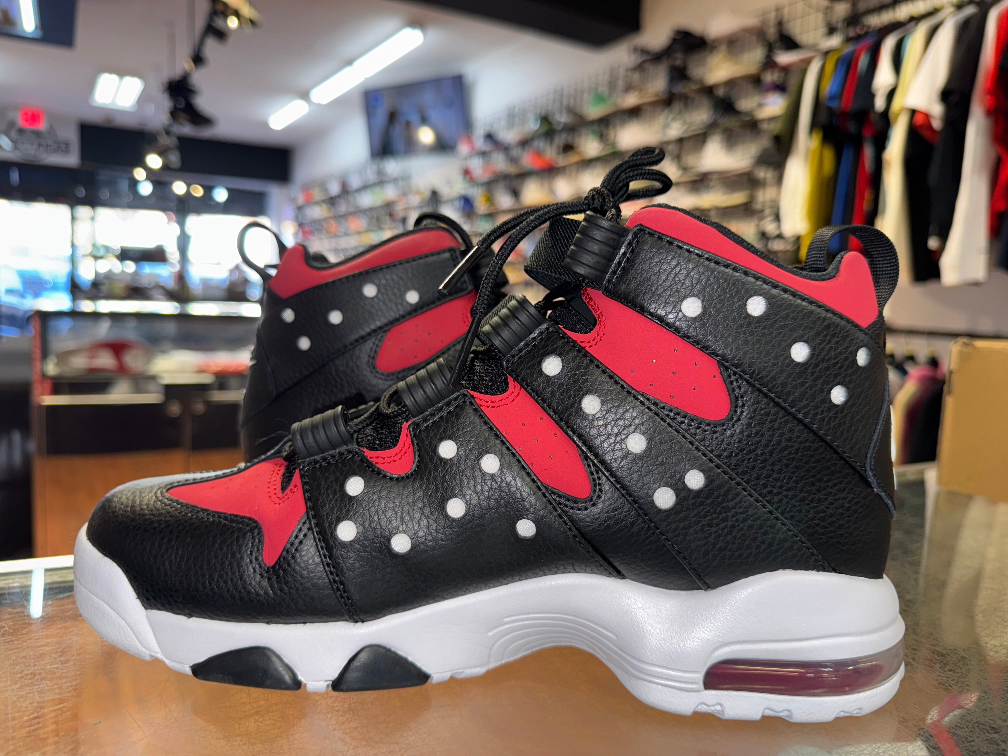 Size 9.5 Air Max2 CB “94 “Black Gym Red”