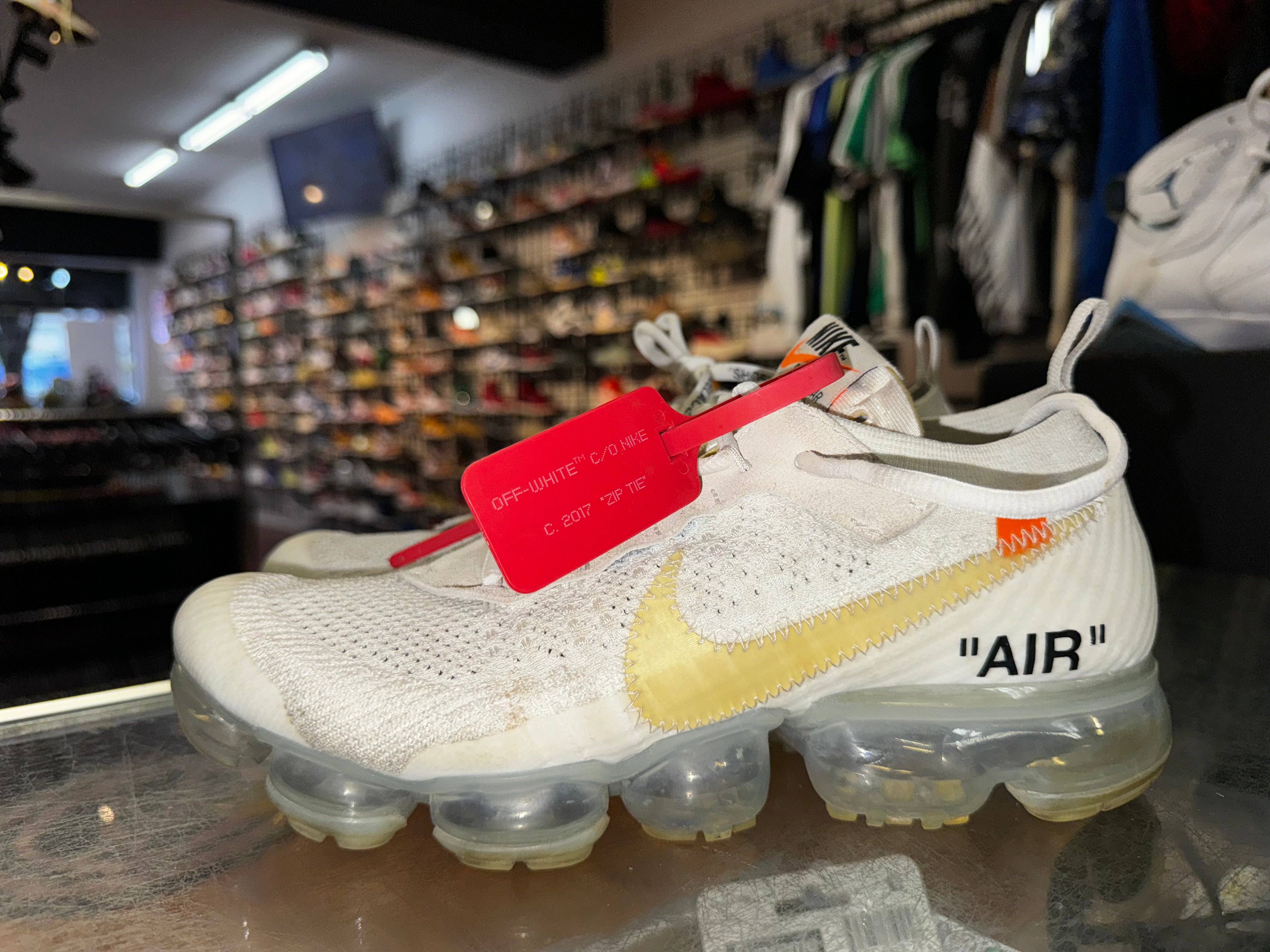 Size 8.5 Air Vapormax Off White "White"