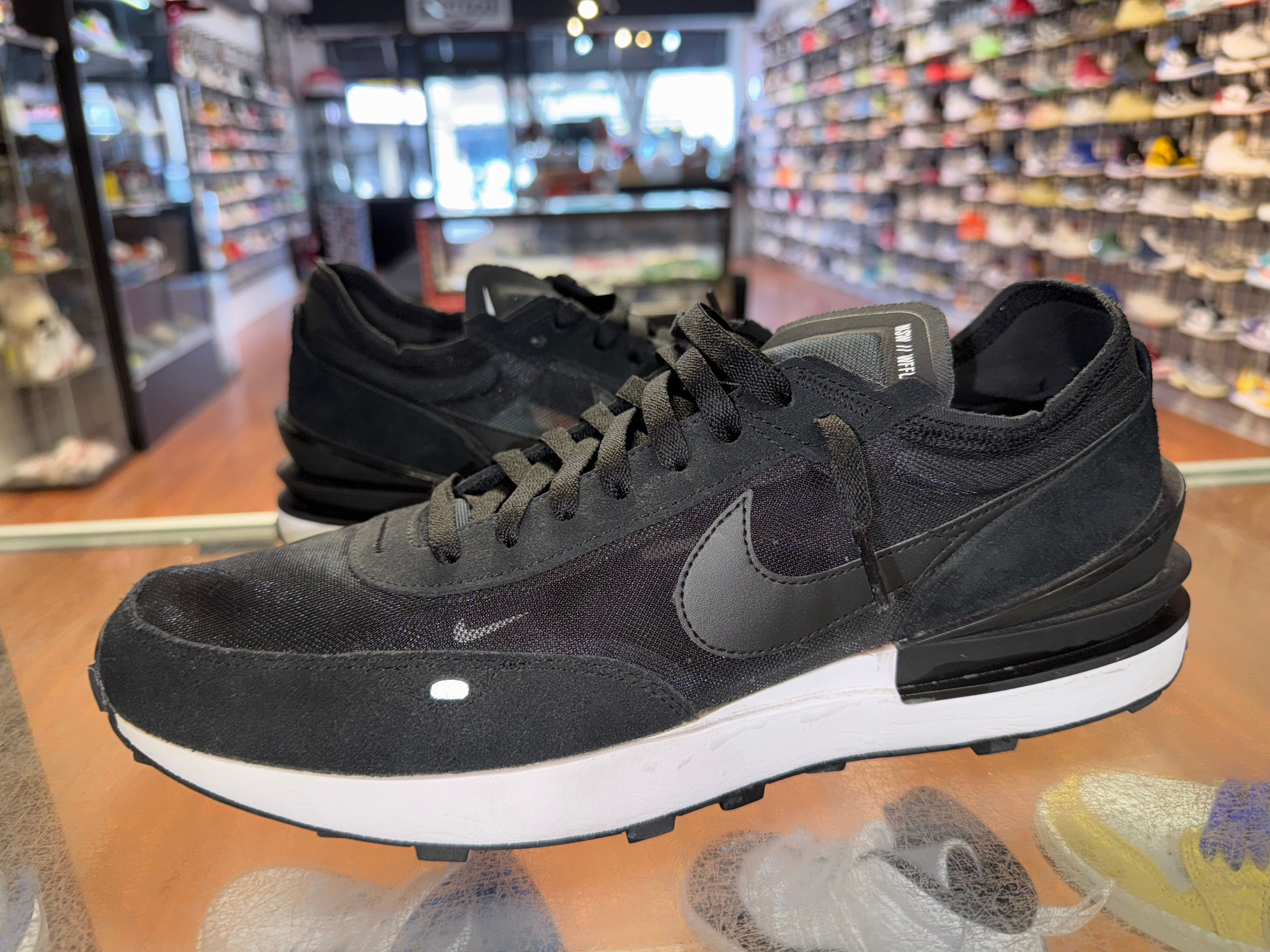 Size 13 Nike Waffle One “Black/White”