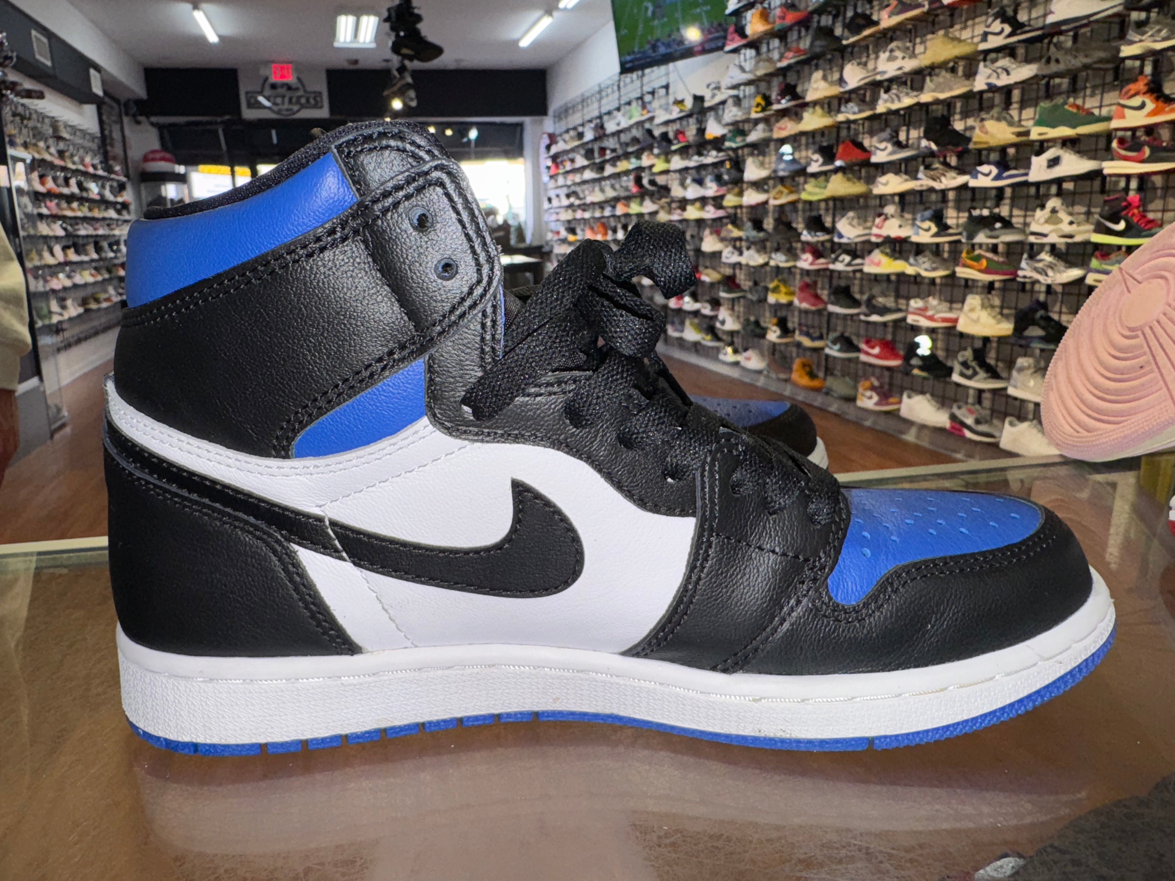 Size 8 Air Jordan 1 "Royal Toe"