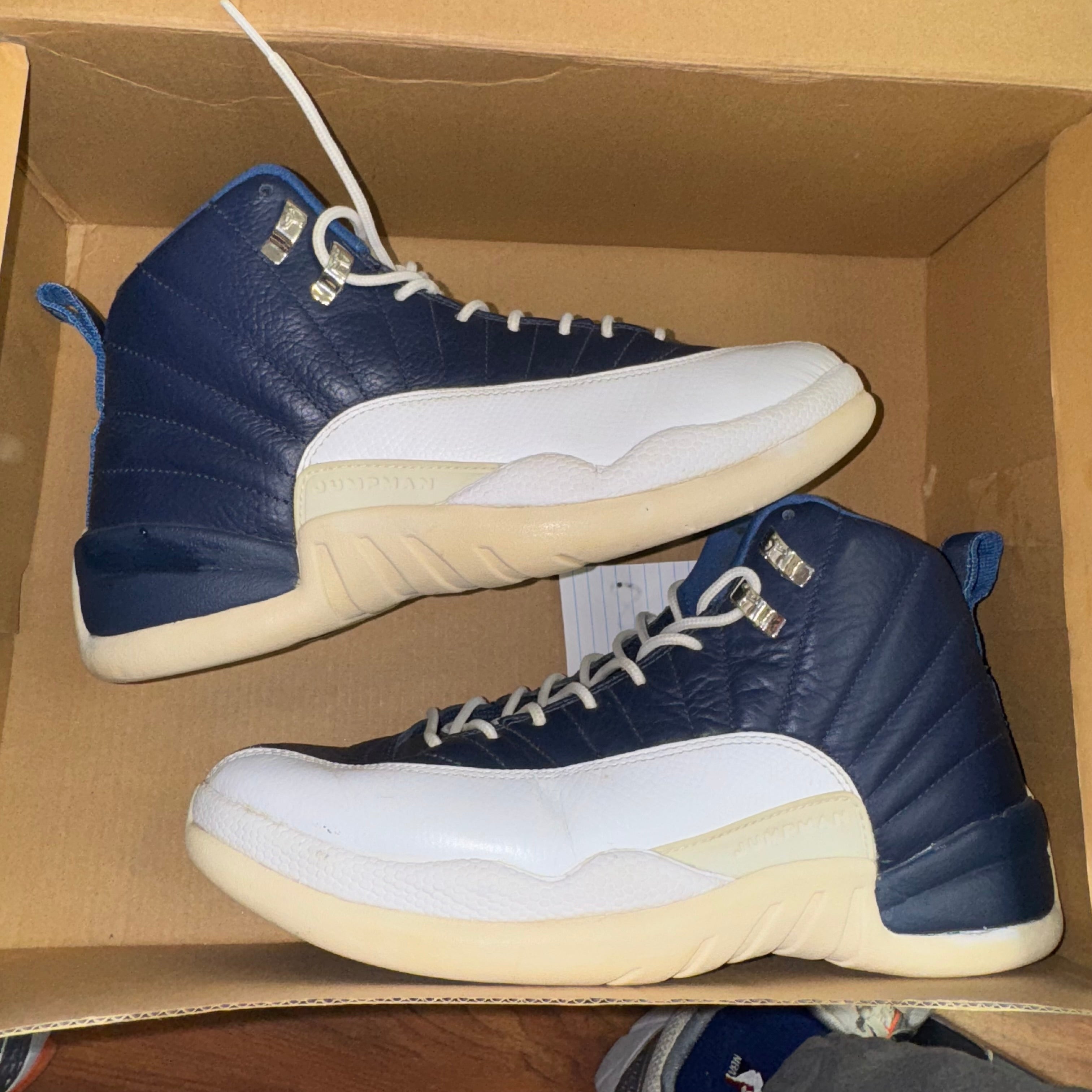 Size 8 Air Jordan 12 "Obsidian"