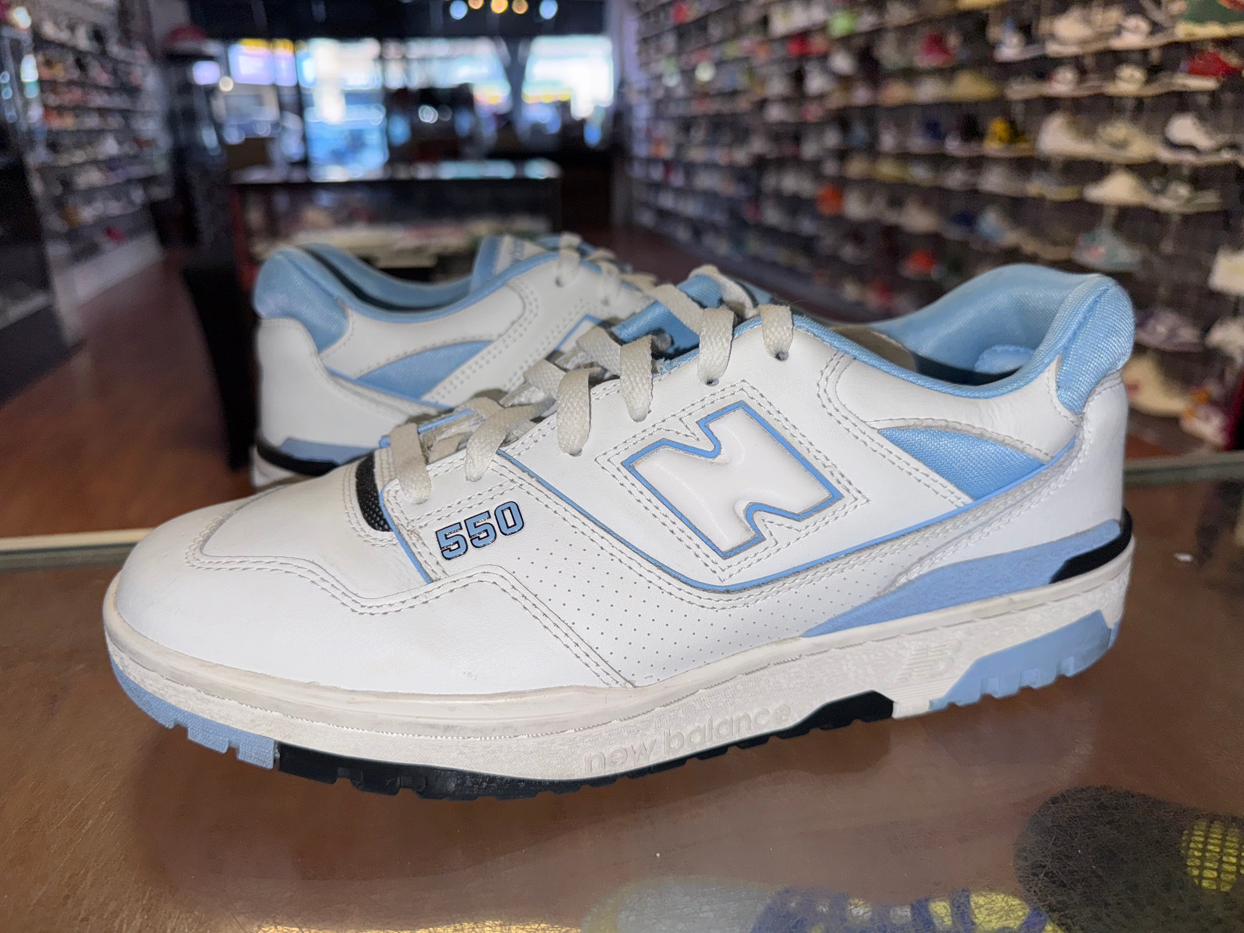 Size 12 New Balance 550 "University Blue"