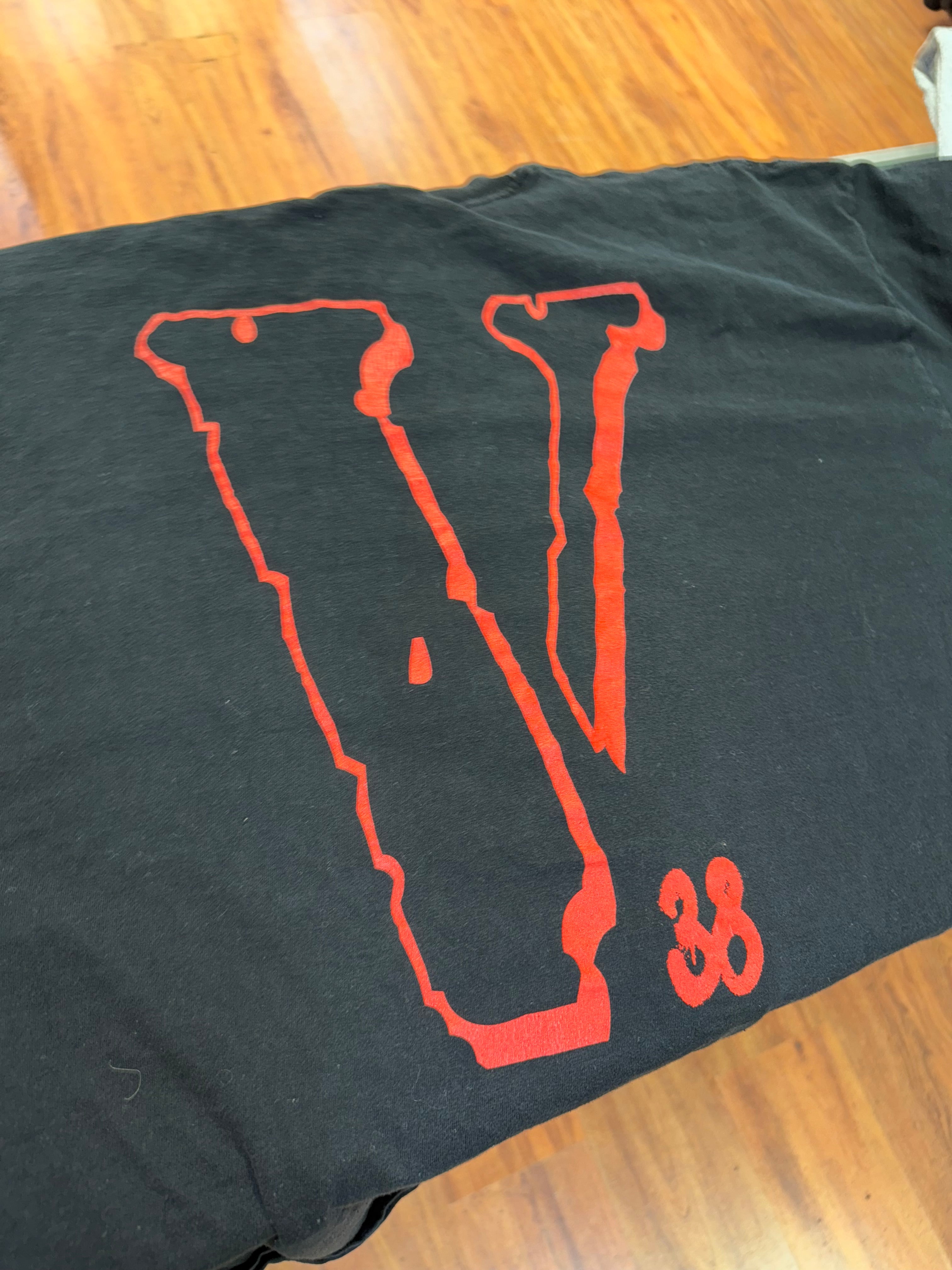 Size XXL VLone NBA Younboy Top Tee “Black”