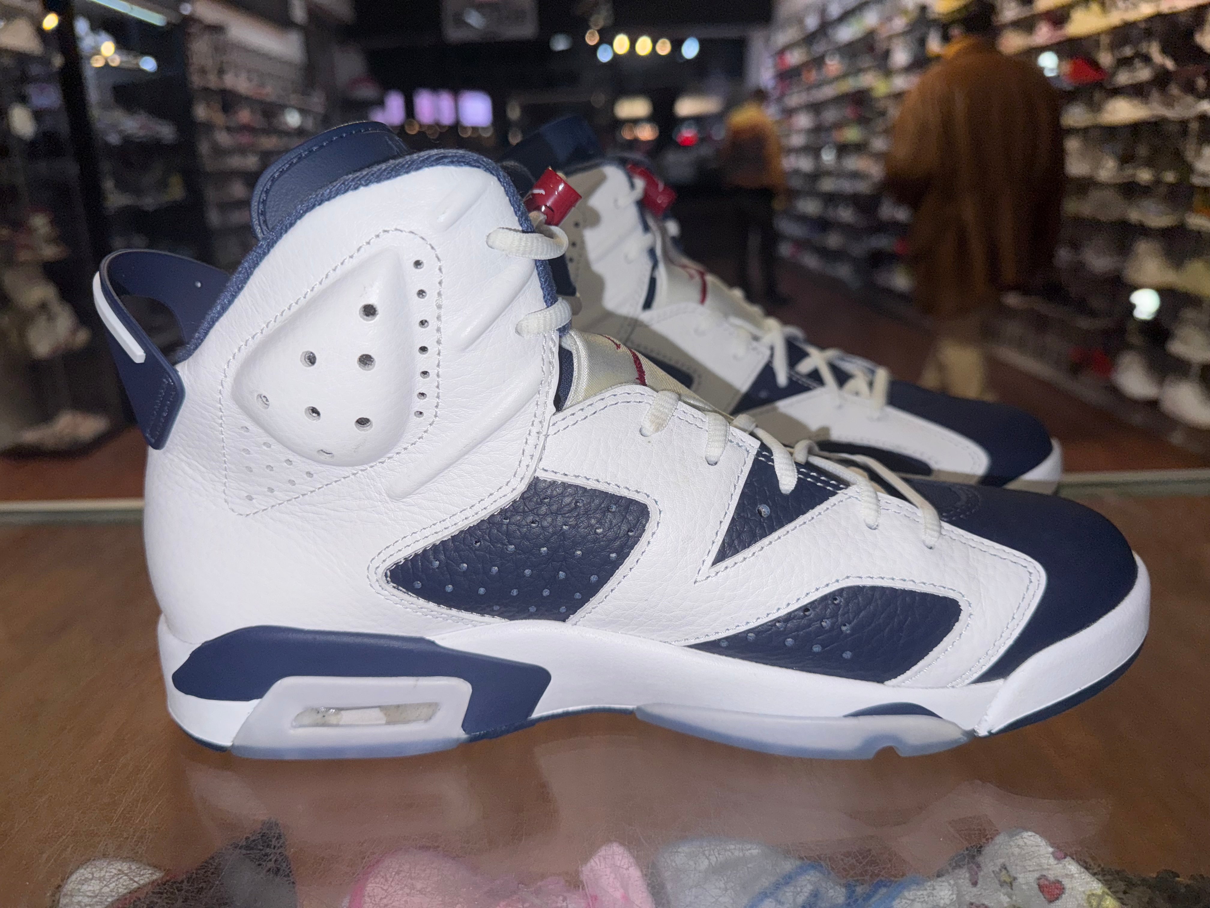 Size 11 Air Jordan 6 "Olympic" 2024