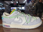 Size 9 Dunk Low Off White "Lot 7"