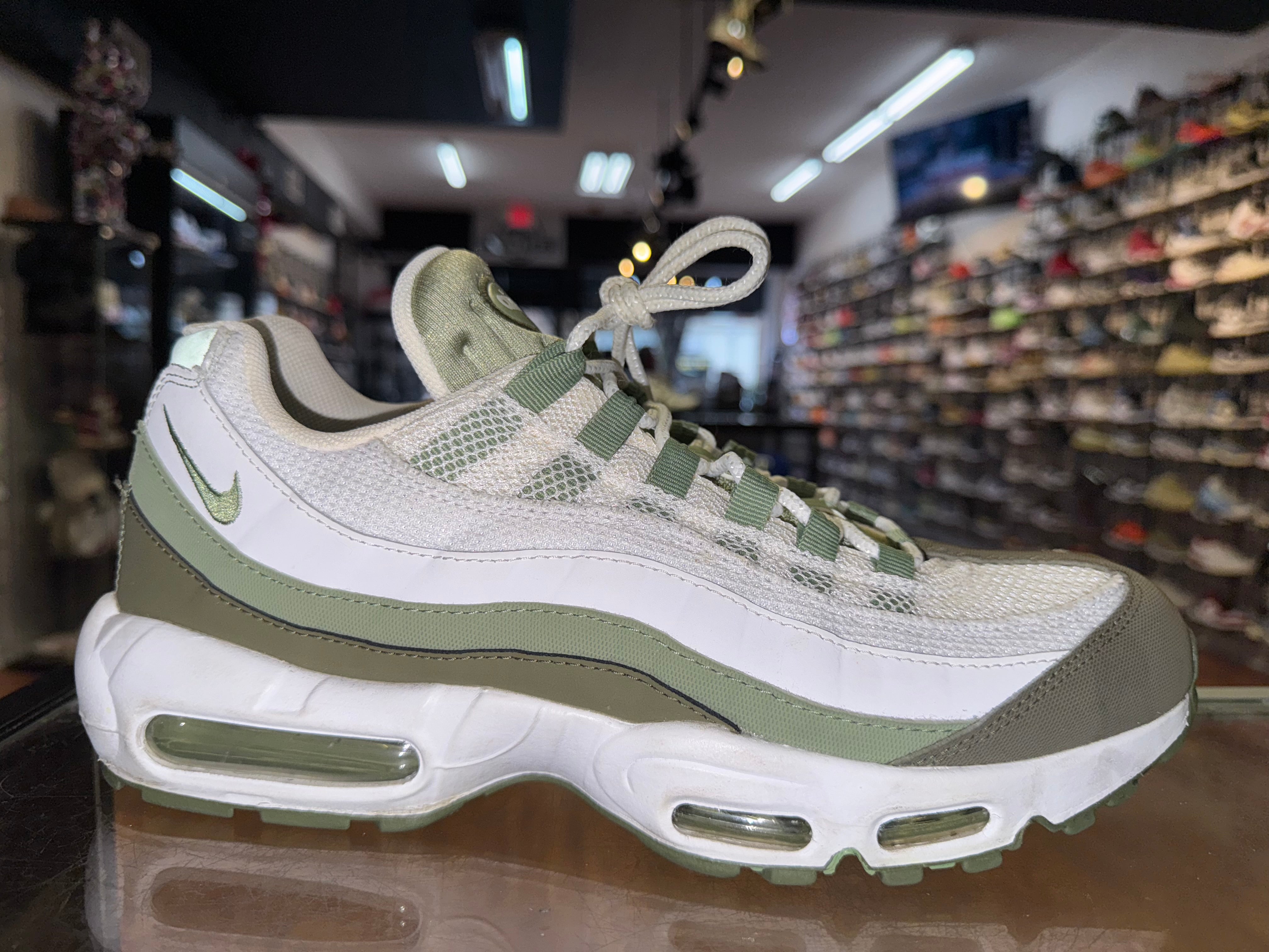 Size 11.5 Air Max 95 "Medium Olive Oil Green"