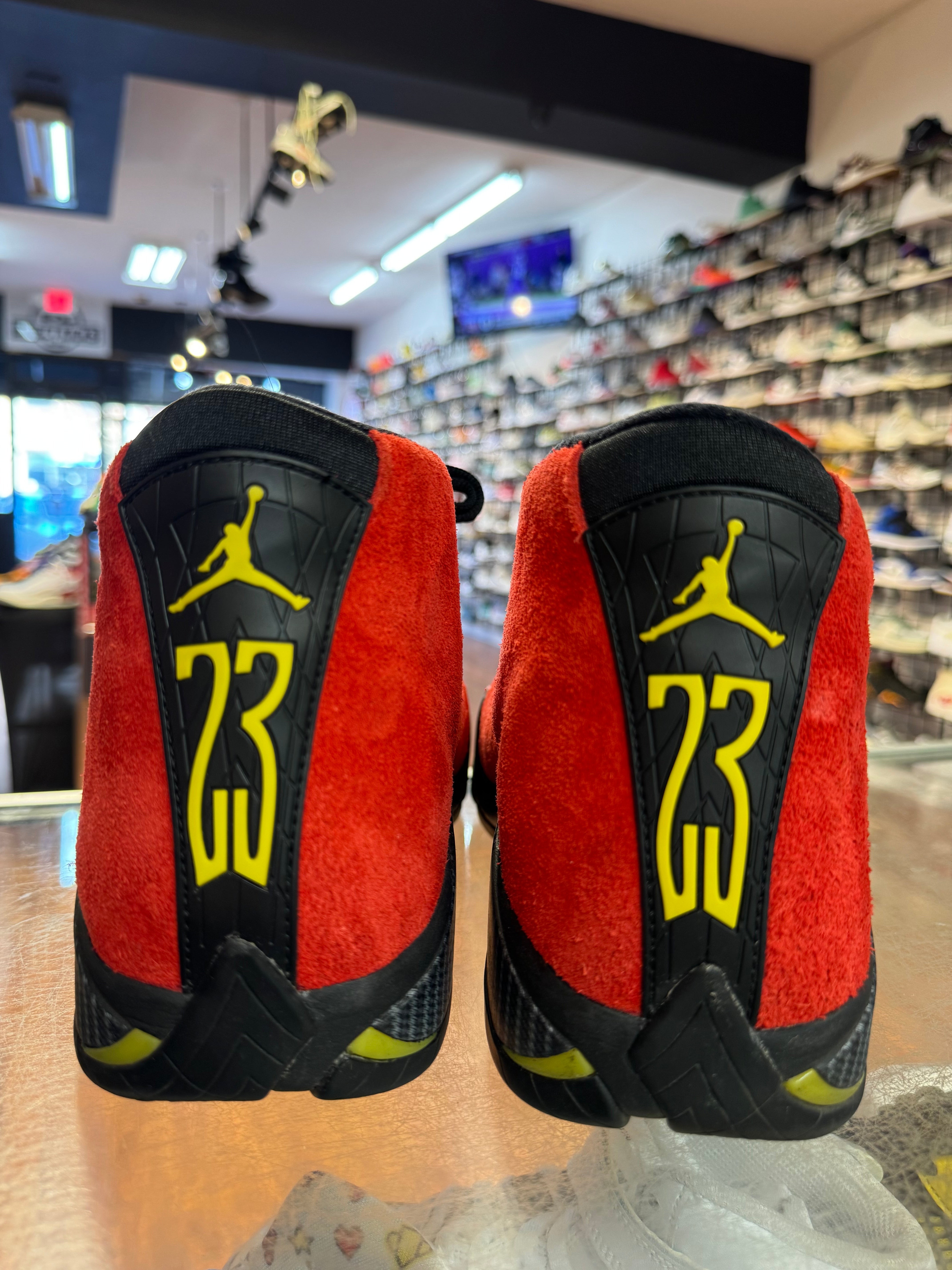 Size 12 Air Jordan 14 "Ferrari"