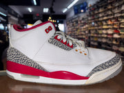 Size 10.5 Air Jordan 3 "Cardinal"