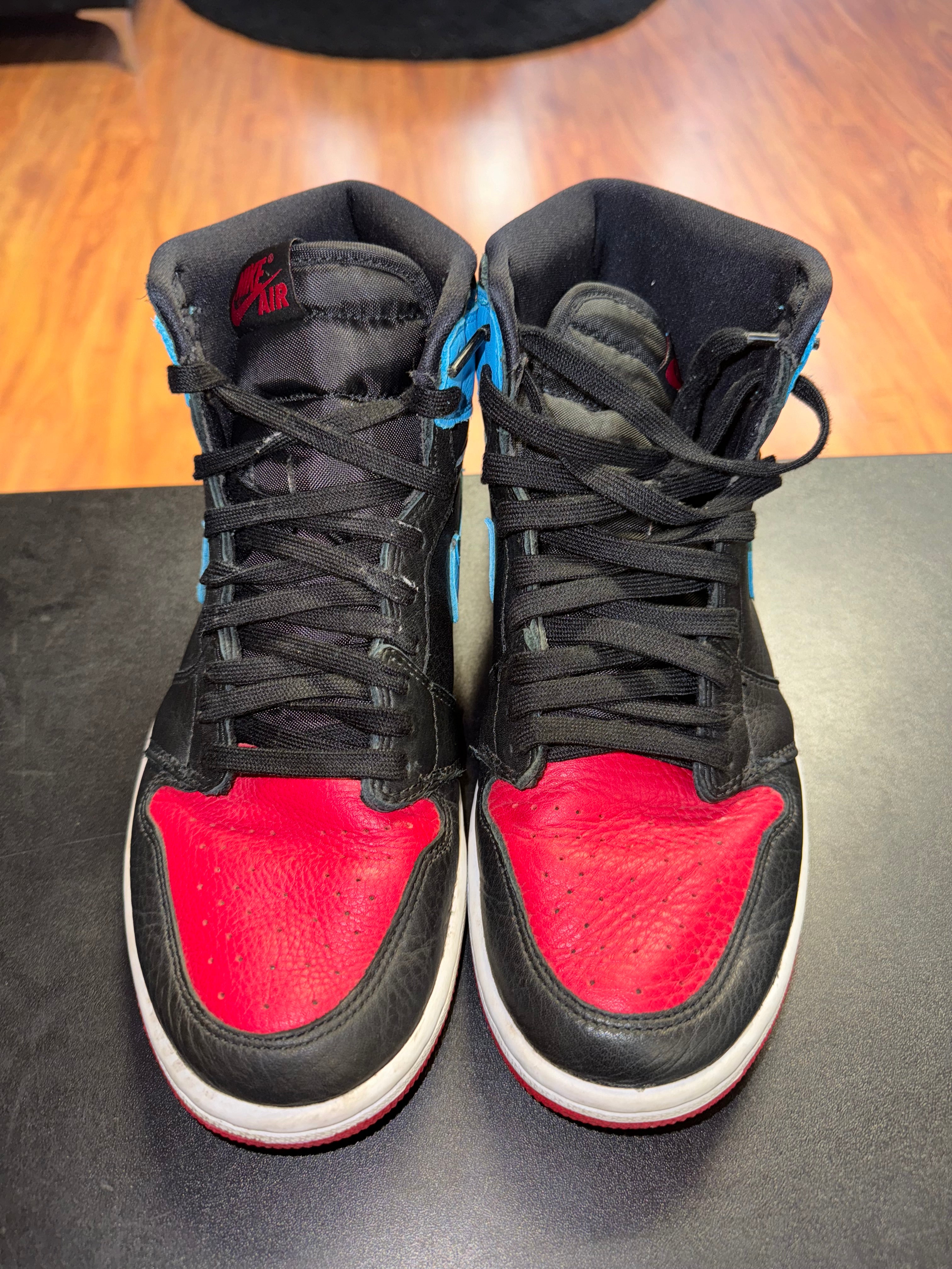 Size 8 (9.5W) Air Jordan 1 “NC to CHI”