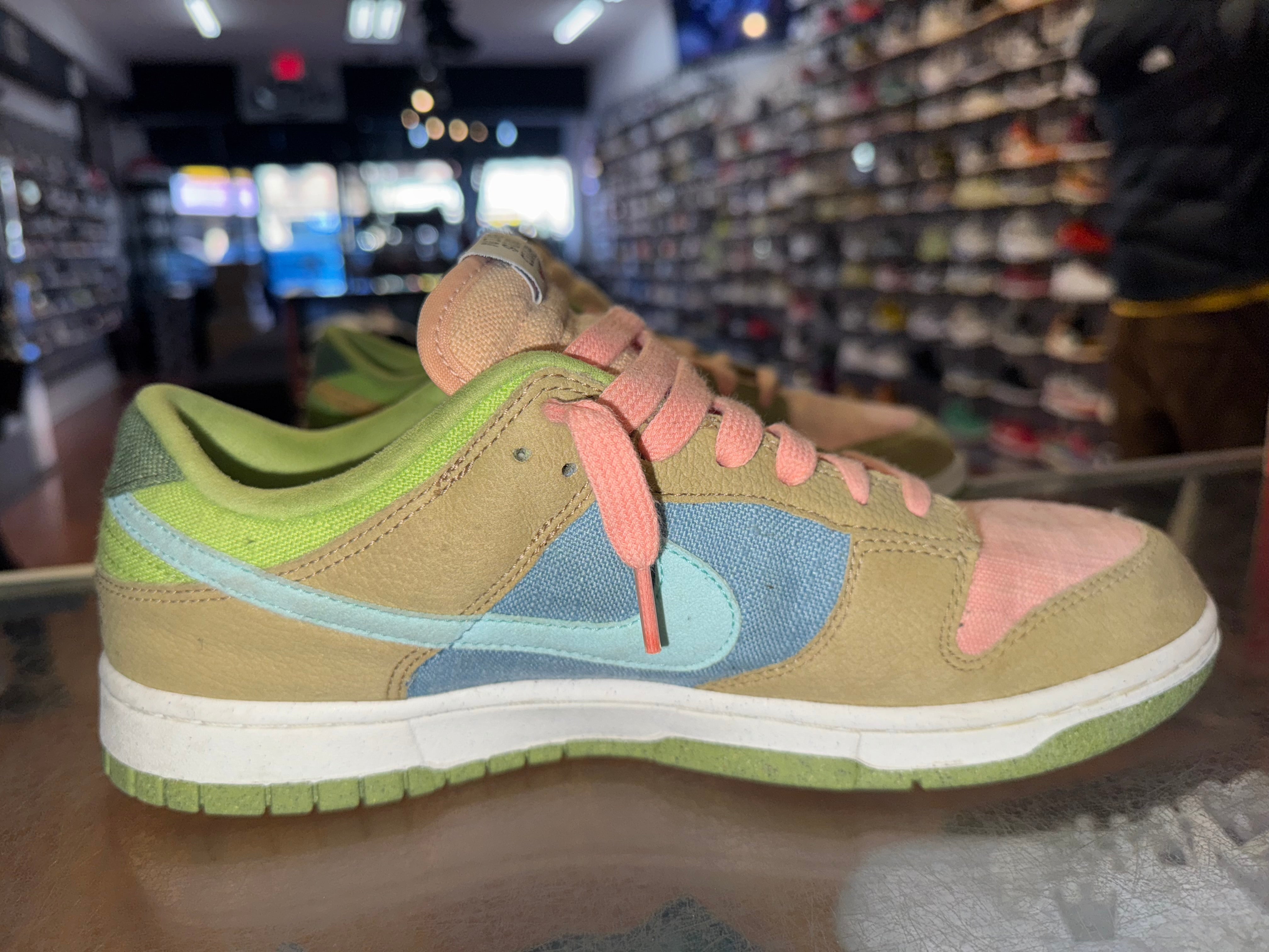 Size 10.5 Dunk Low "Sun Club"