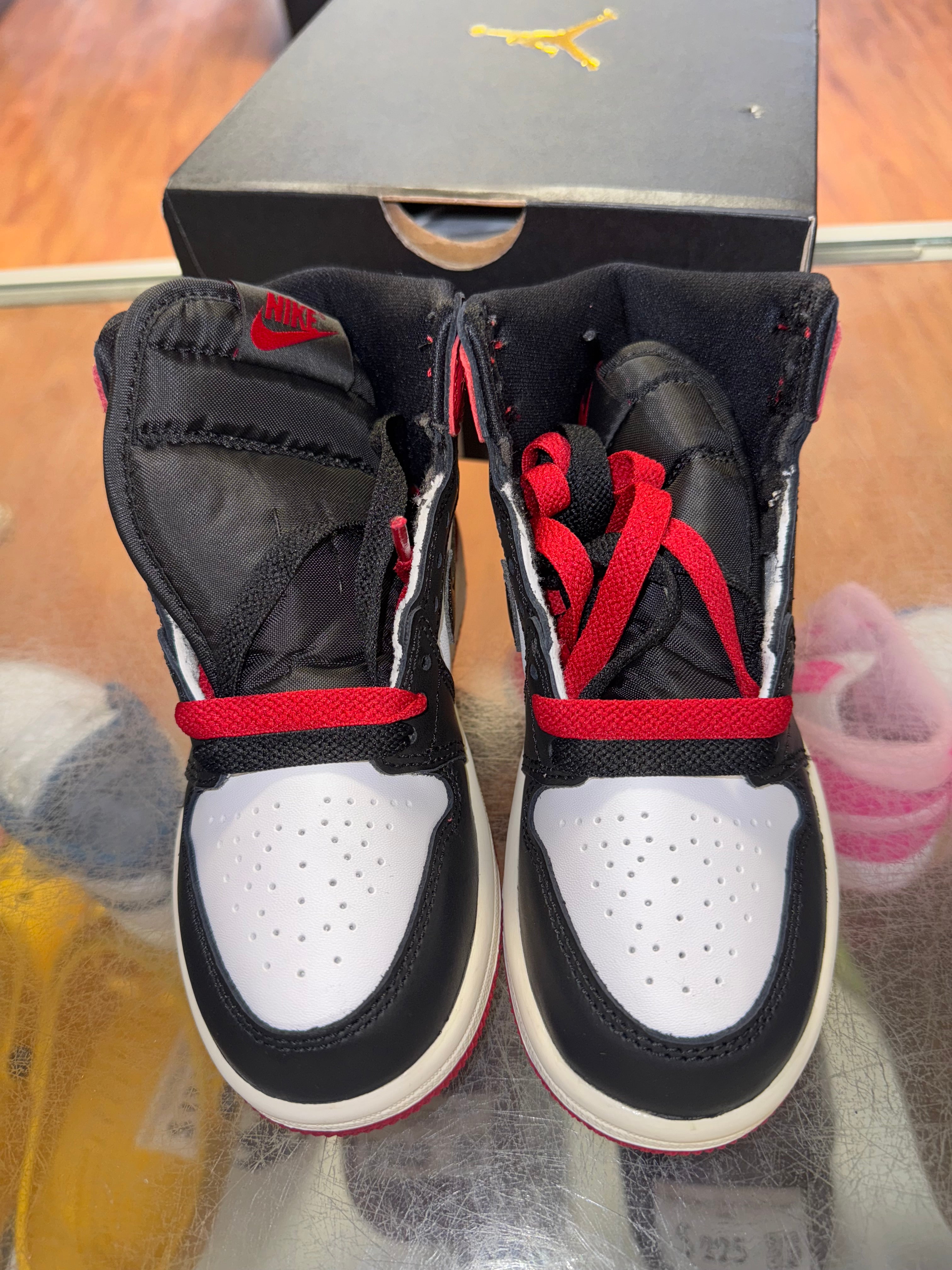 Size 11c Air Jordan 1 “Black Toe” 2025 Brand New (PS)