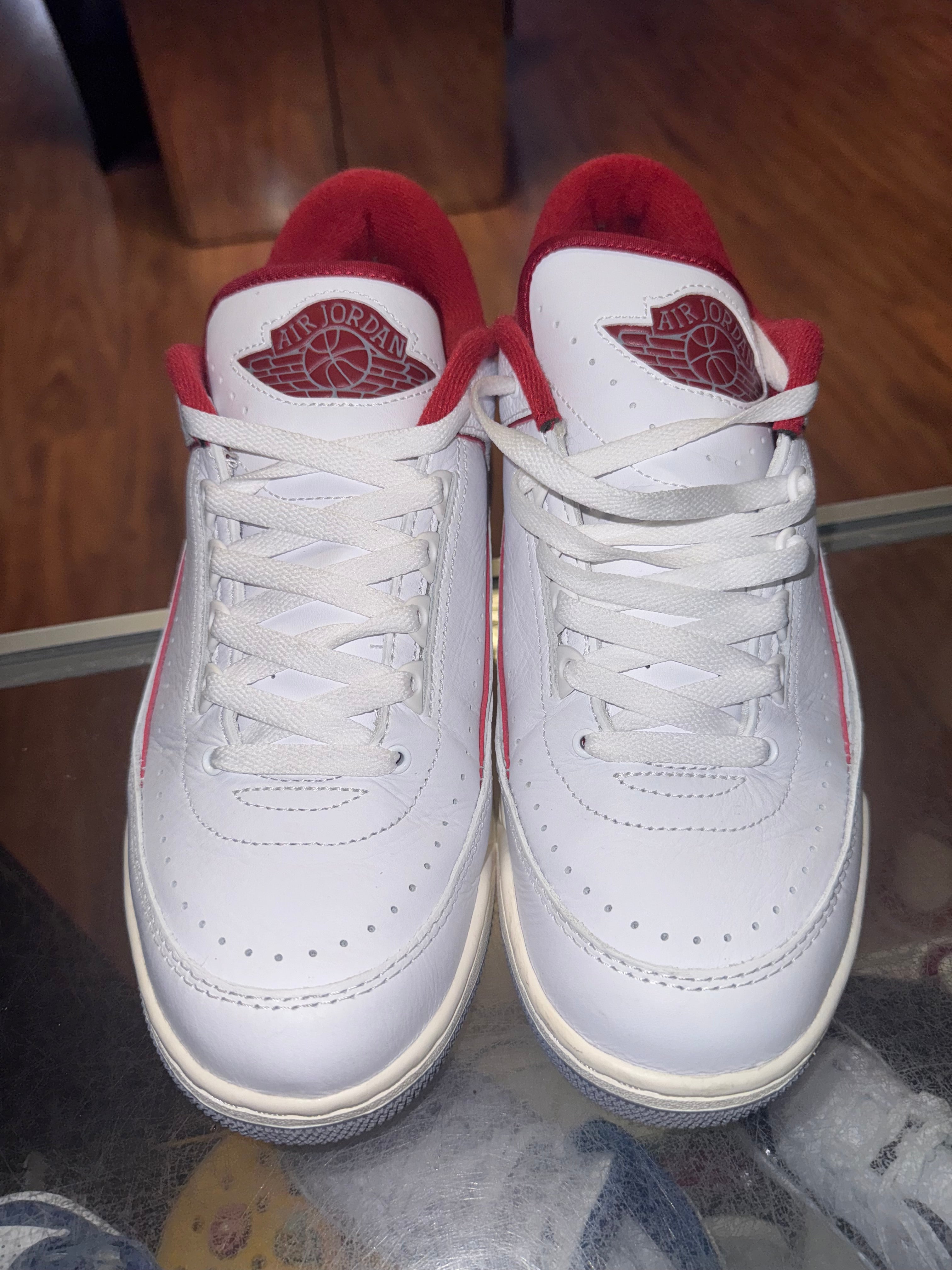 Size 11 Air Jordan 2/3  “University Red”