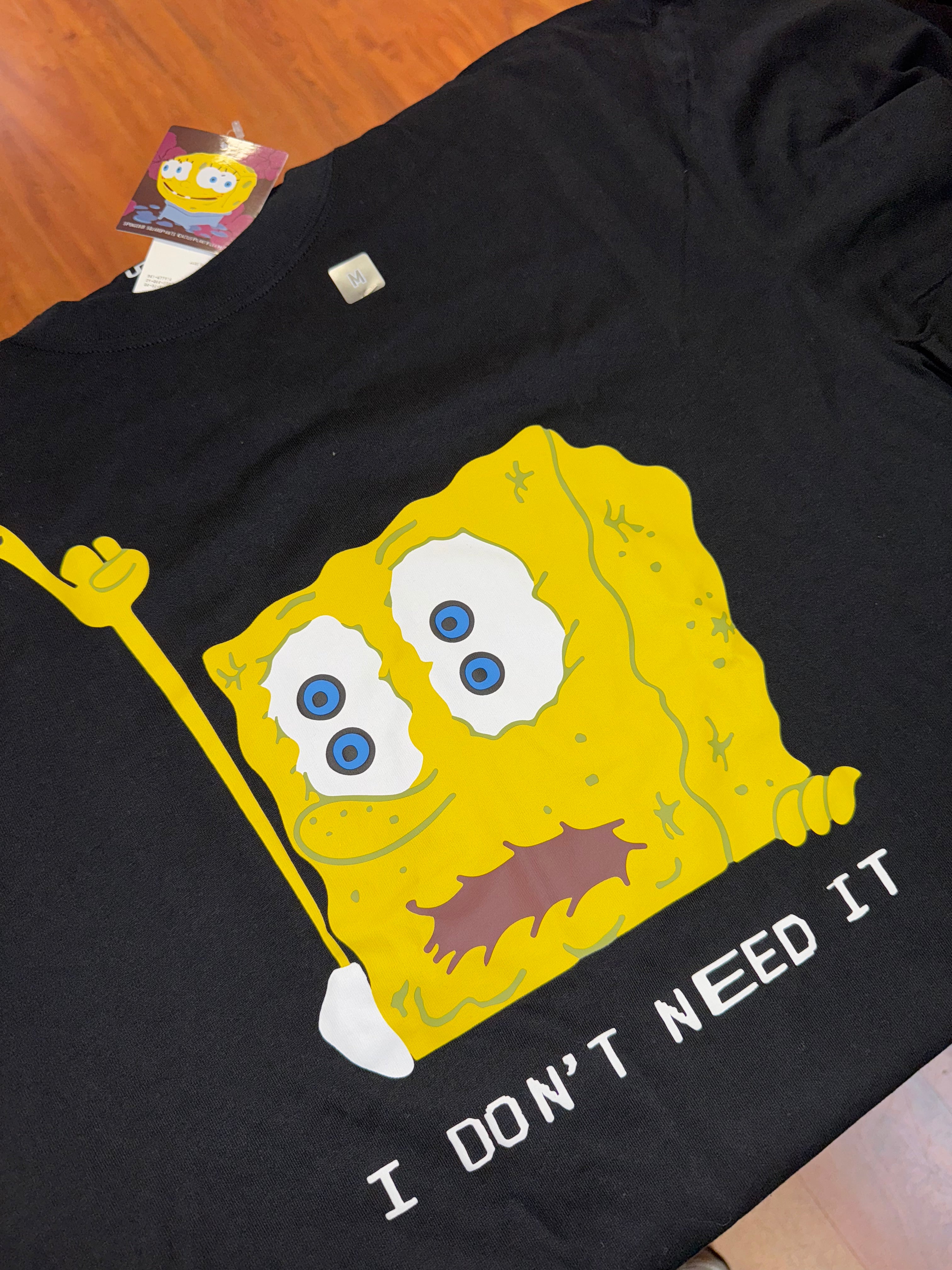 Size M CPFM x Spongebob Tee “Black” Brand New