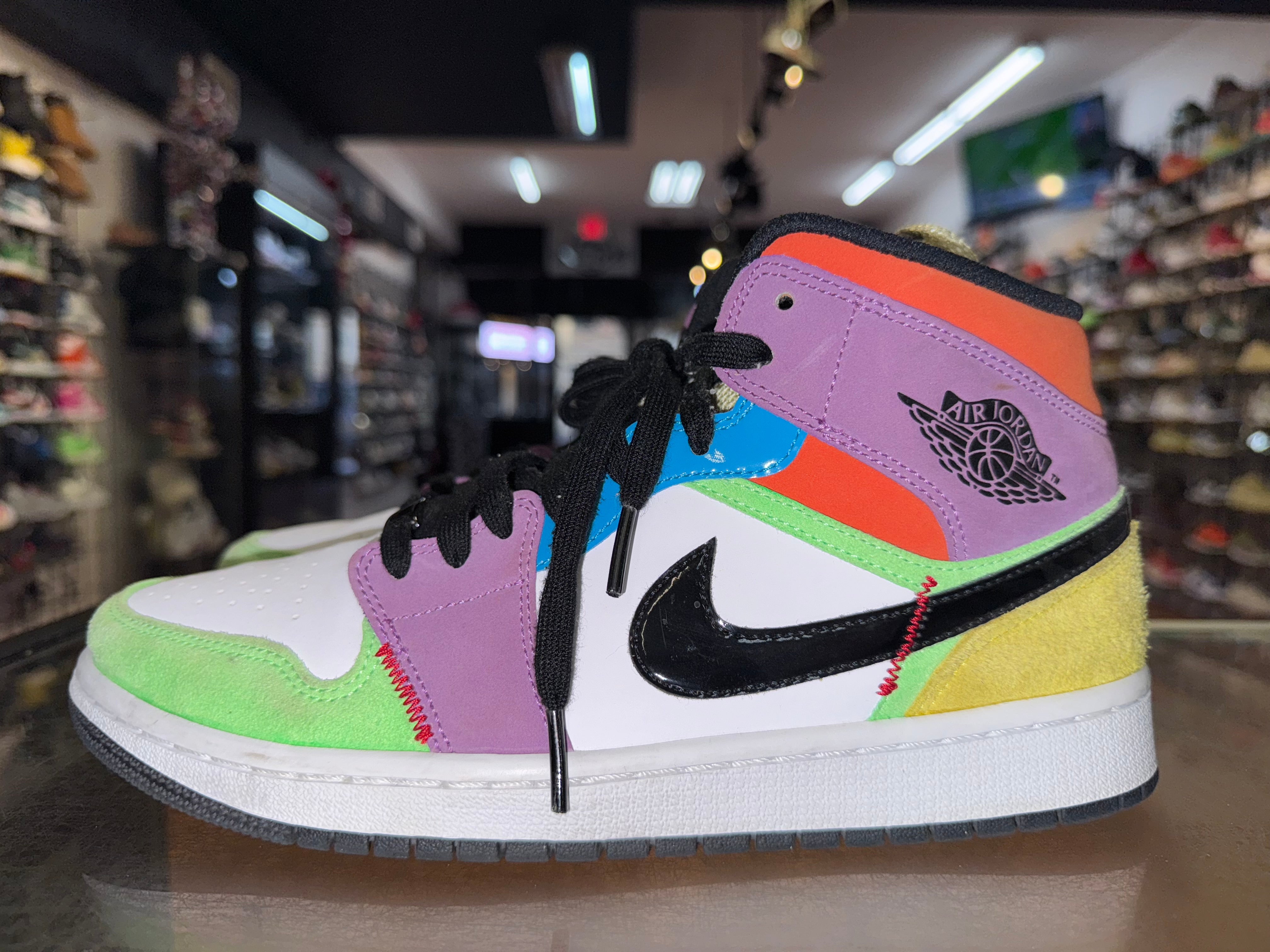 Size 8.5 (10W) Air Jordan 1 Mid "Multi Color"