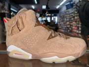 Size 9.5 Air Jordan 6 Travis Scott “Khaki” Brand New