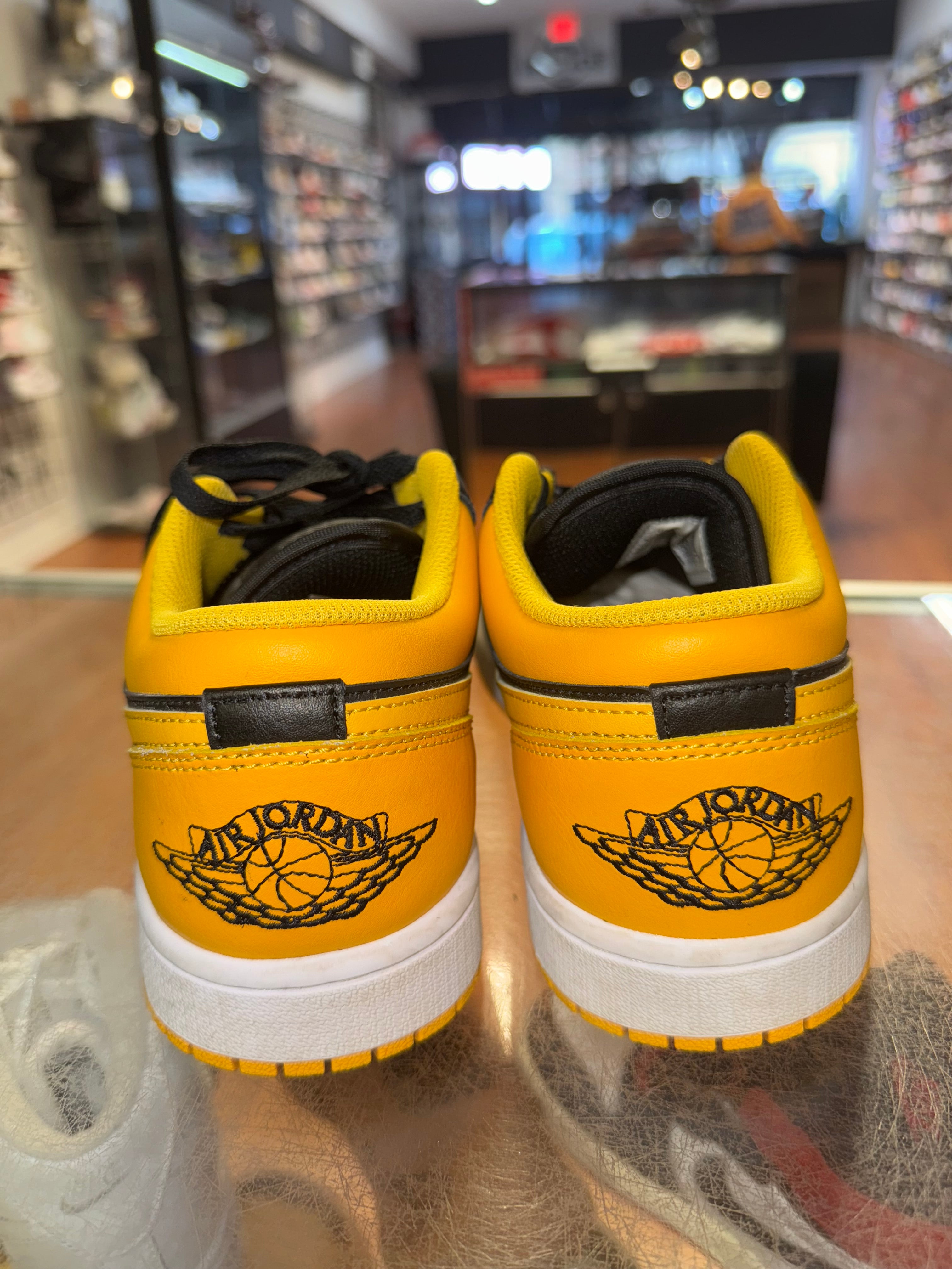 Size 7.5 Air Jordan 1 Low "Yellow Ochre"