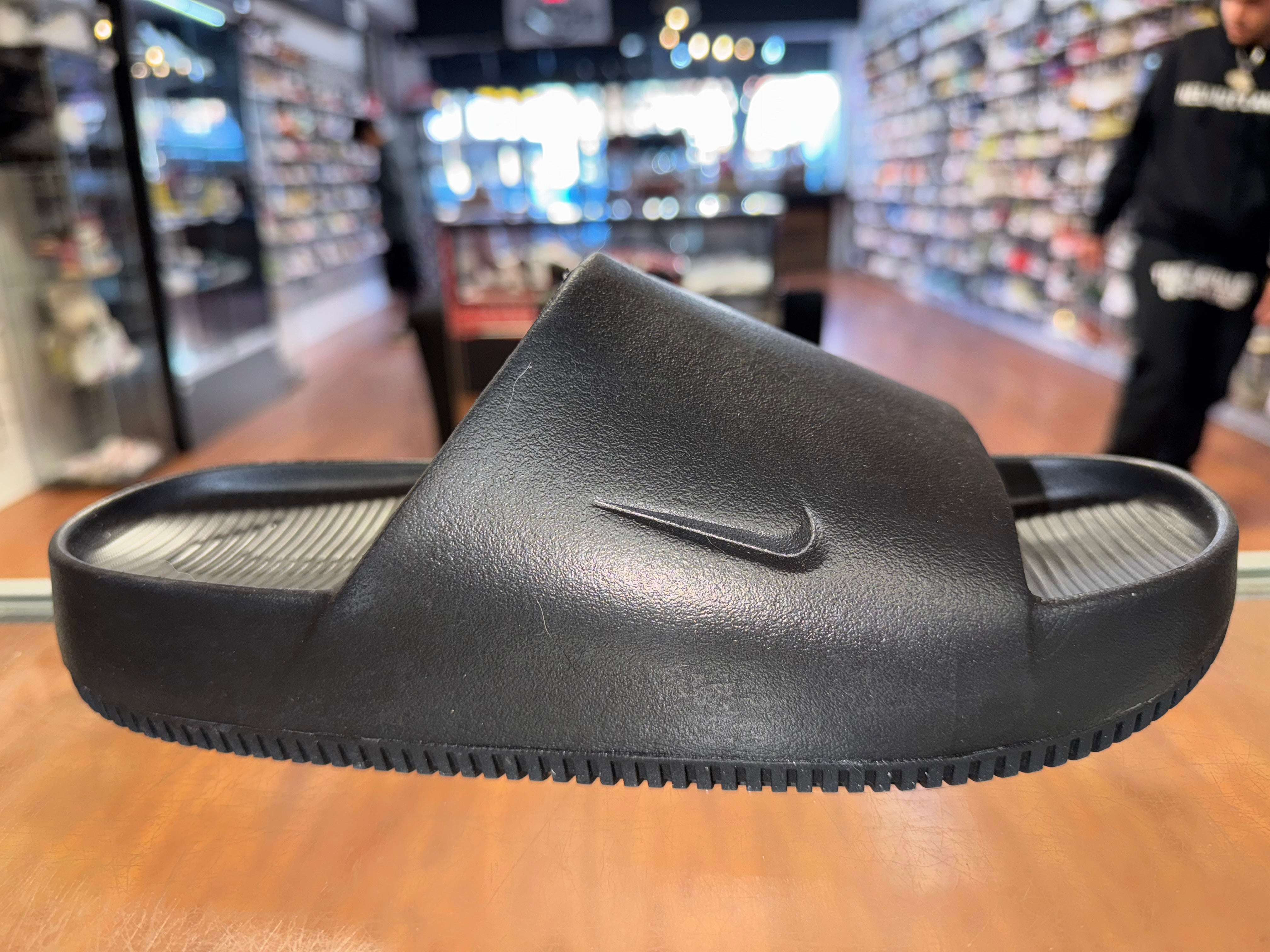 Size 10 Nike Calm Slide Black