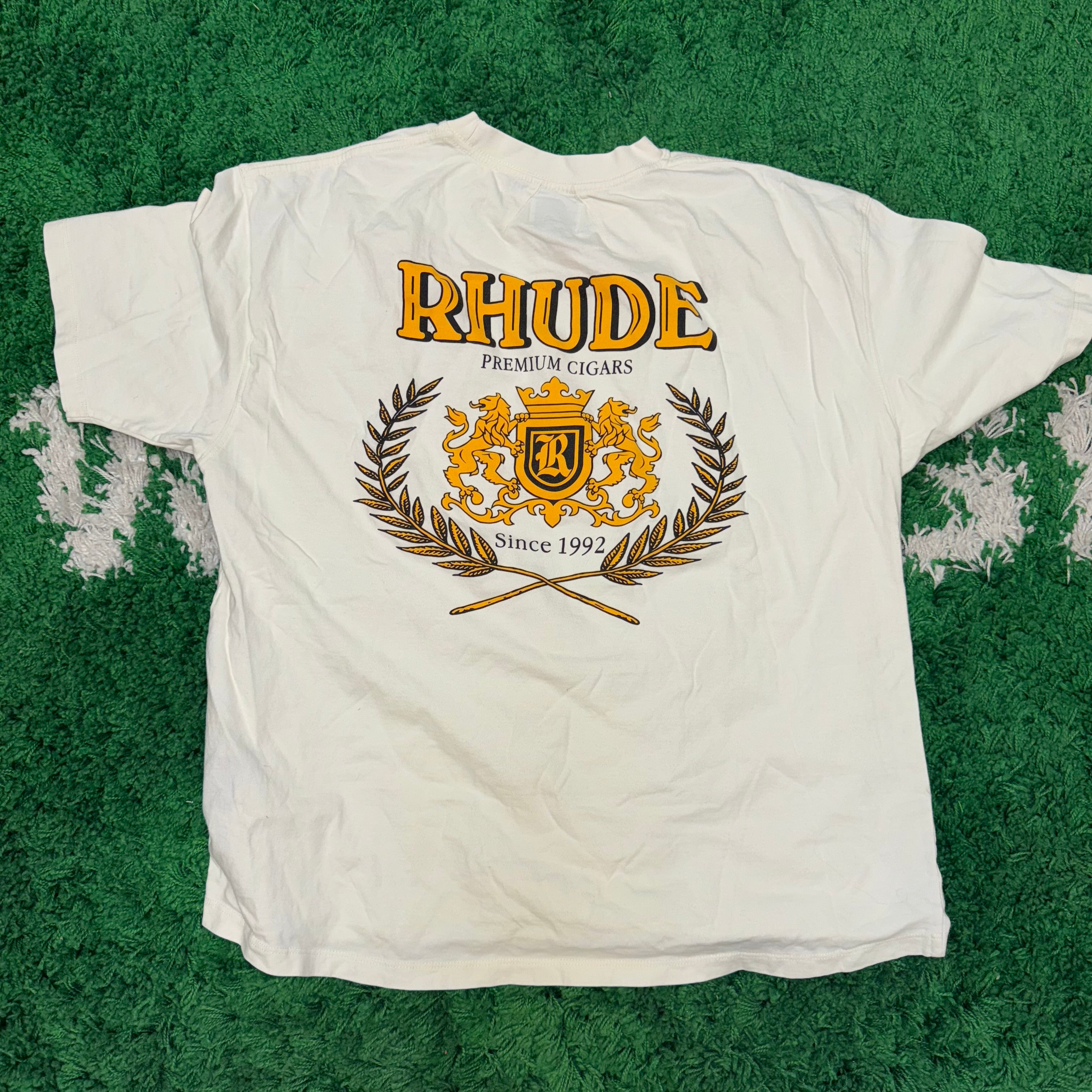 Large Rhude T-Shirt "White"