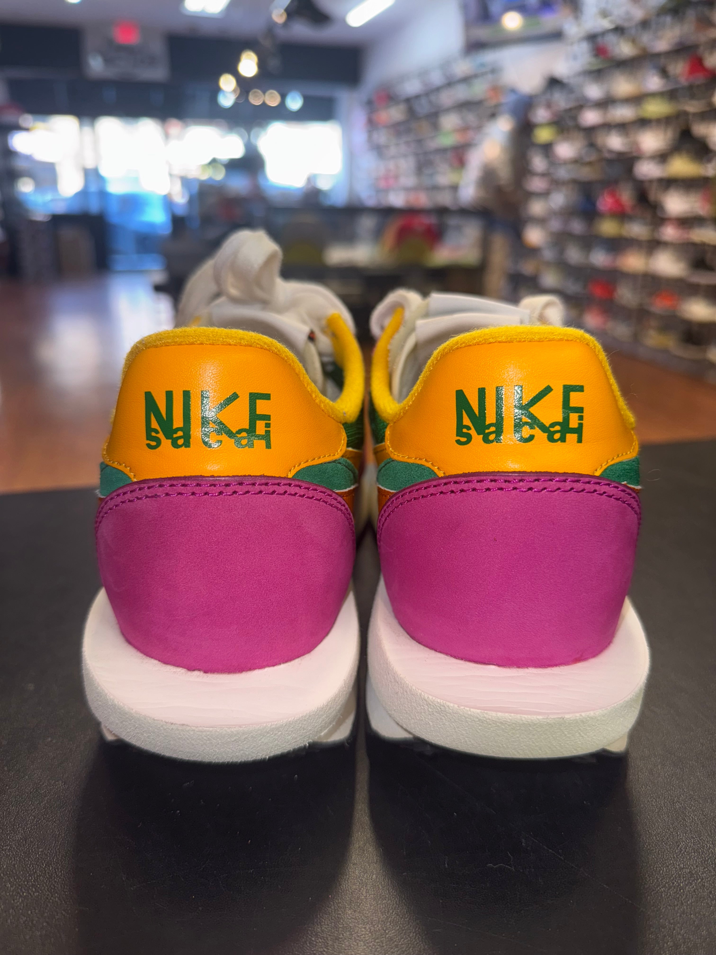 Size 8 Nike LD Waffle Sacai "Pine Green"