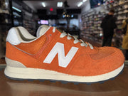 Size 8 New Balance 574 “Burnt Orange”