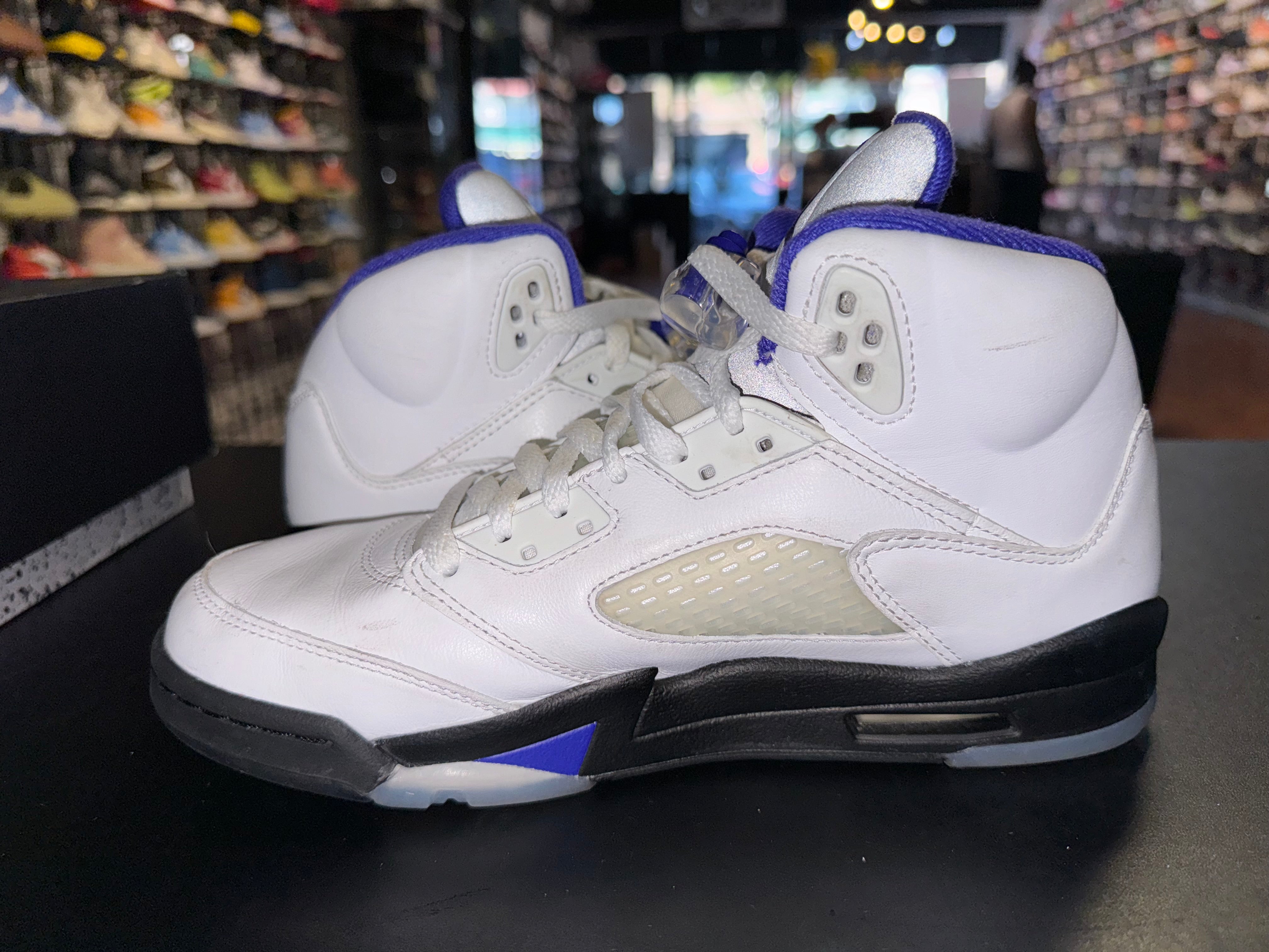 Size 7y Air Jordan 5 “Dark Concord”