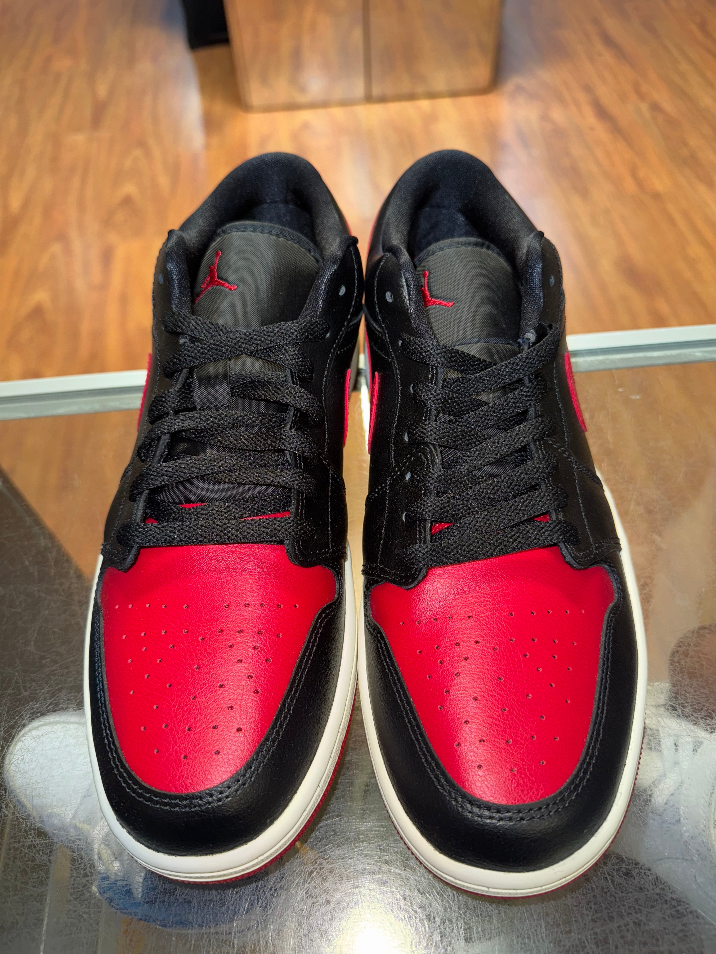 Size 10.5 (12W) Air Jordan 1 Low “Bred Sail” Brand New