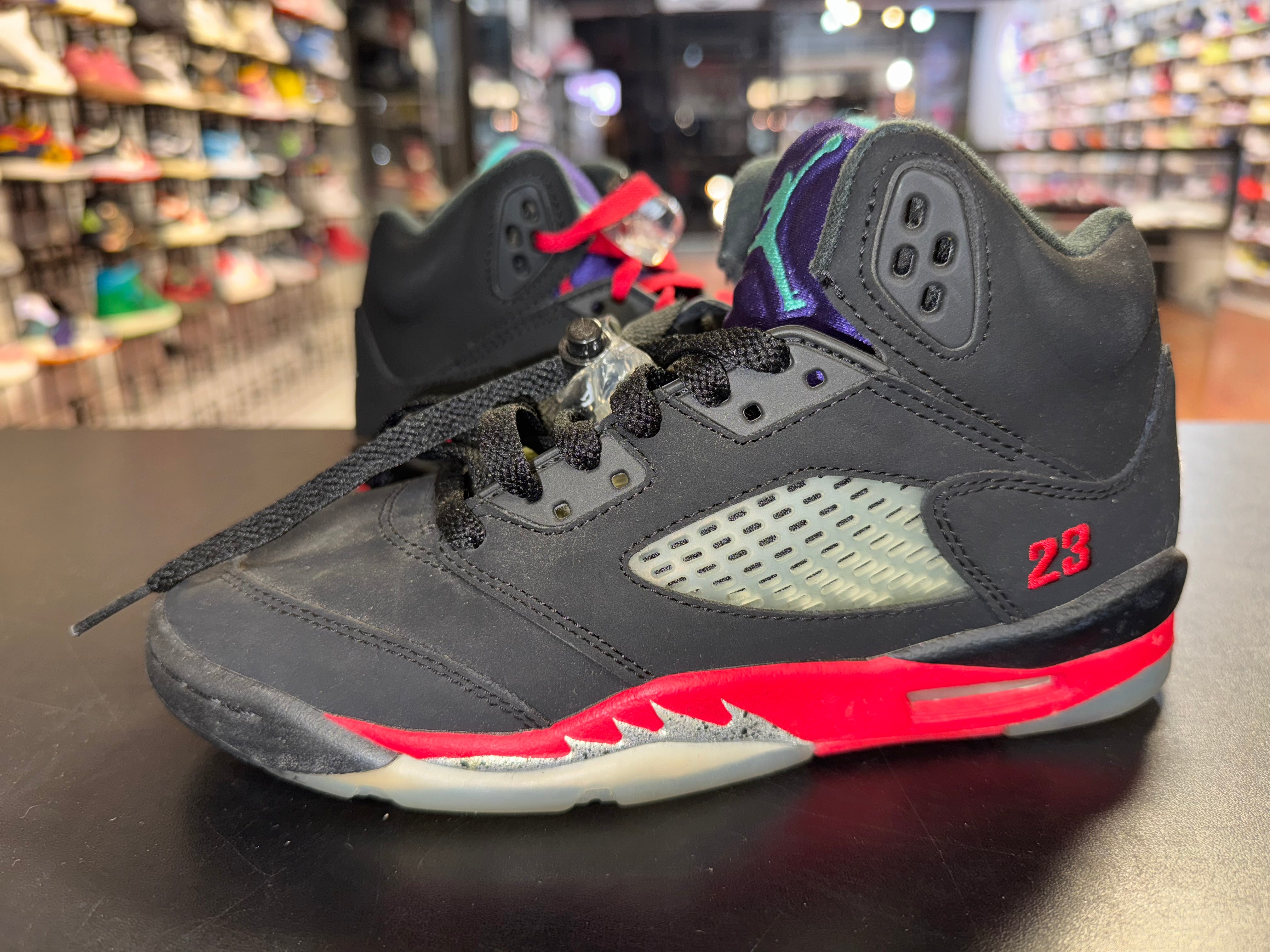 Size 4.5y Air Jordan 5 “Top 3”