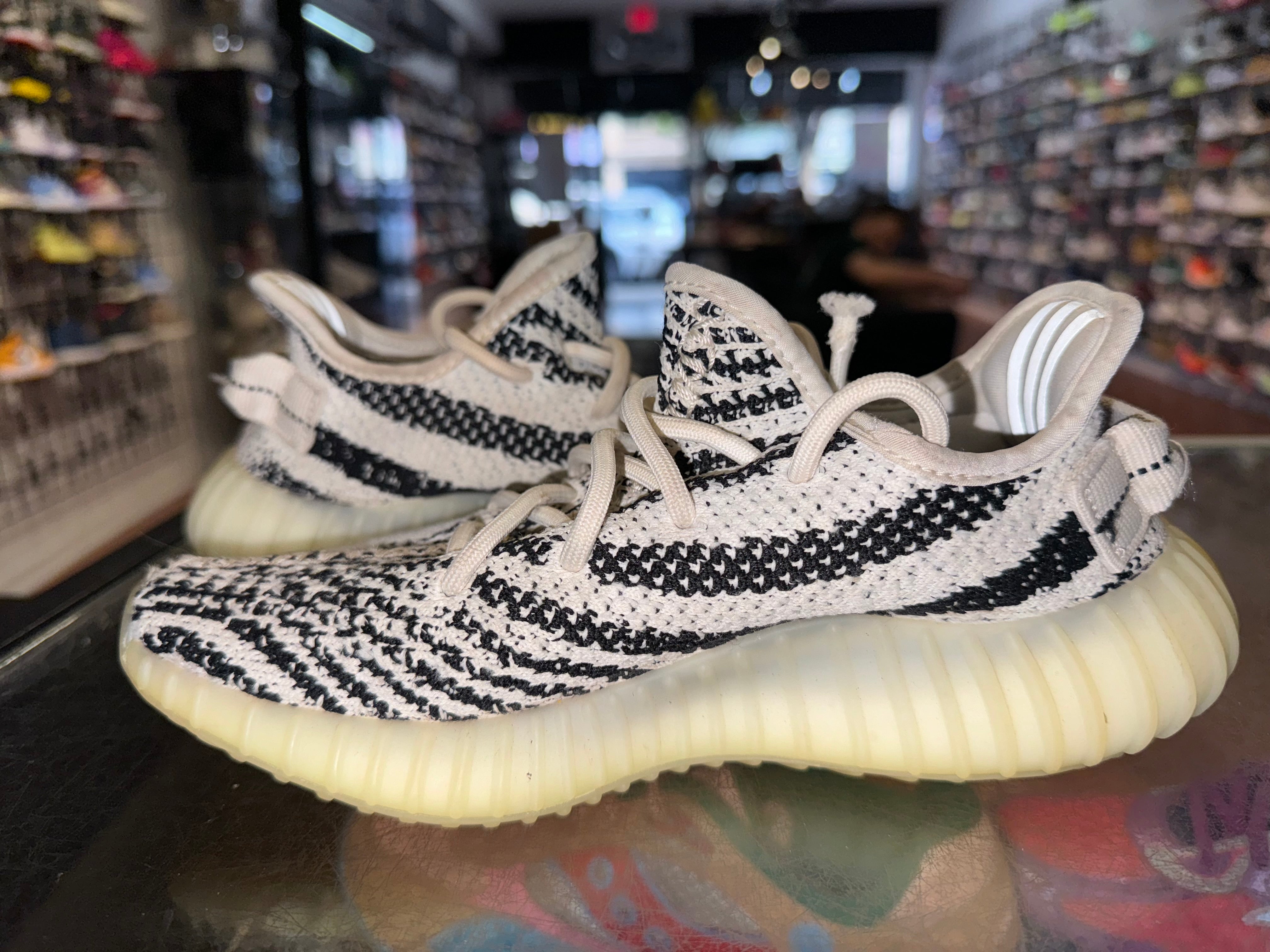 Size 4 Adidas Yeezy Boost 350 “Zebra”