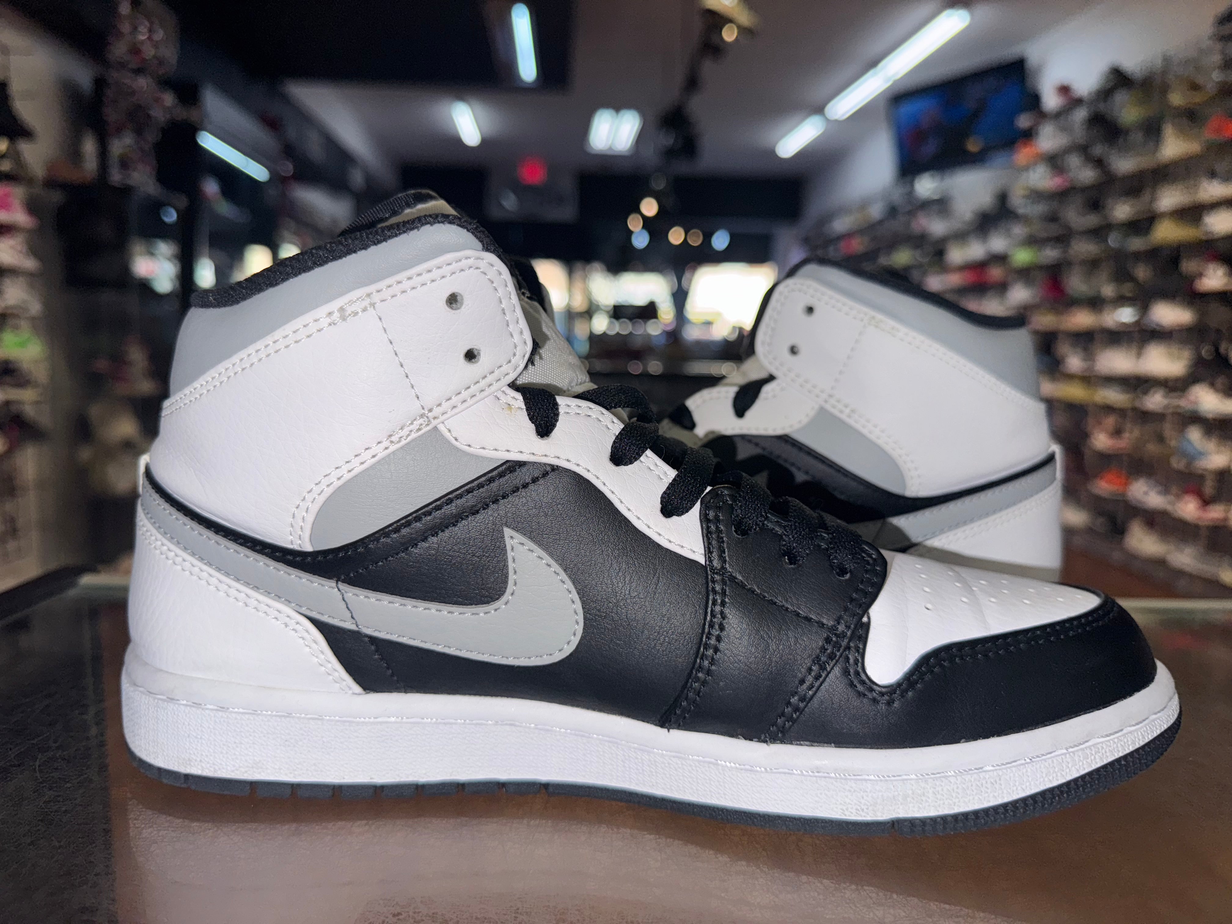 Size 8.5 Air Jordan 1 Mid "White Shadow"