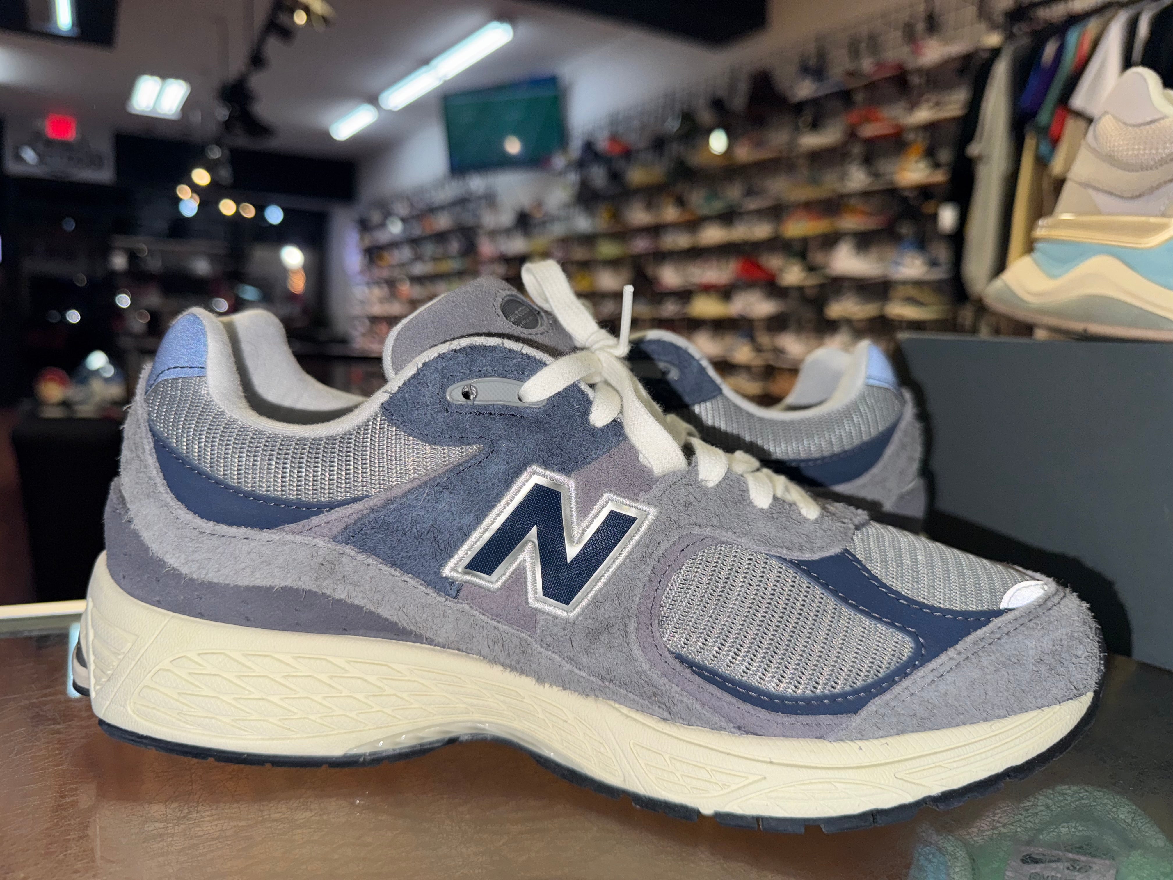 Size 11 New Balance 2002R “Navy Castle Rock”