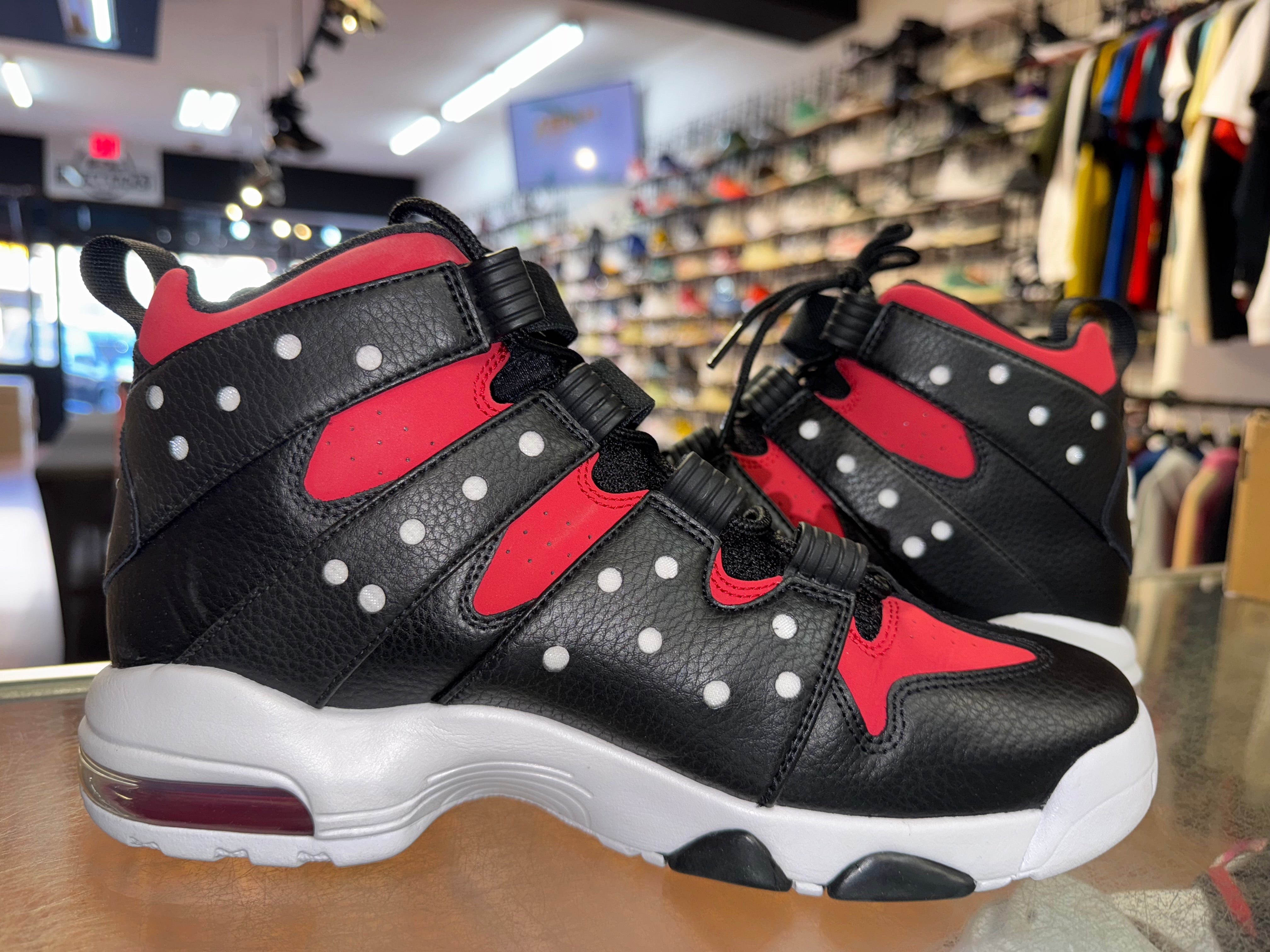 Size 9.5 Air Max2 CB “94 “Black Gym Red”