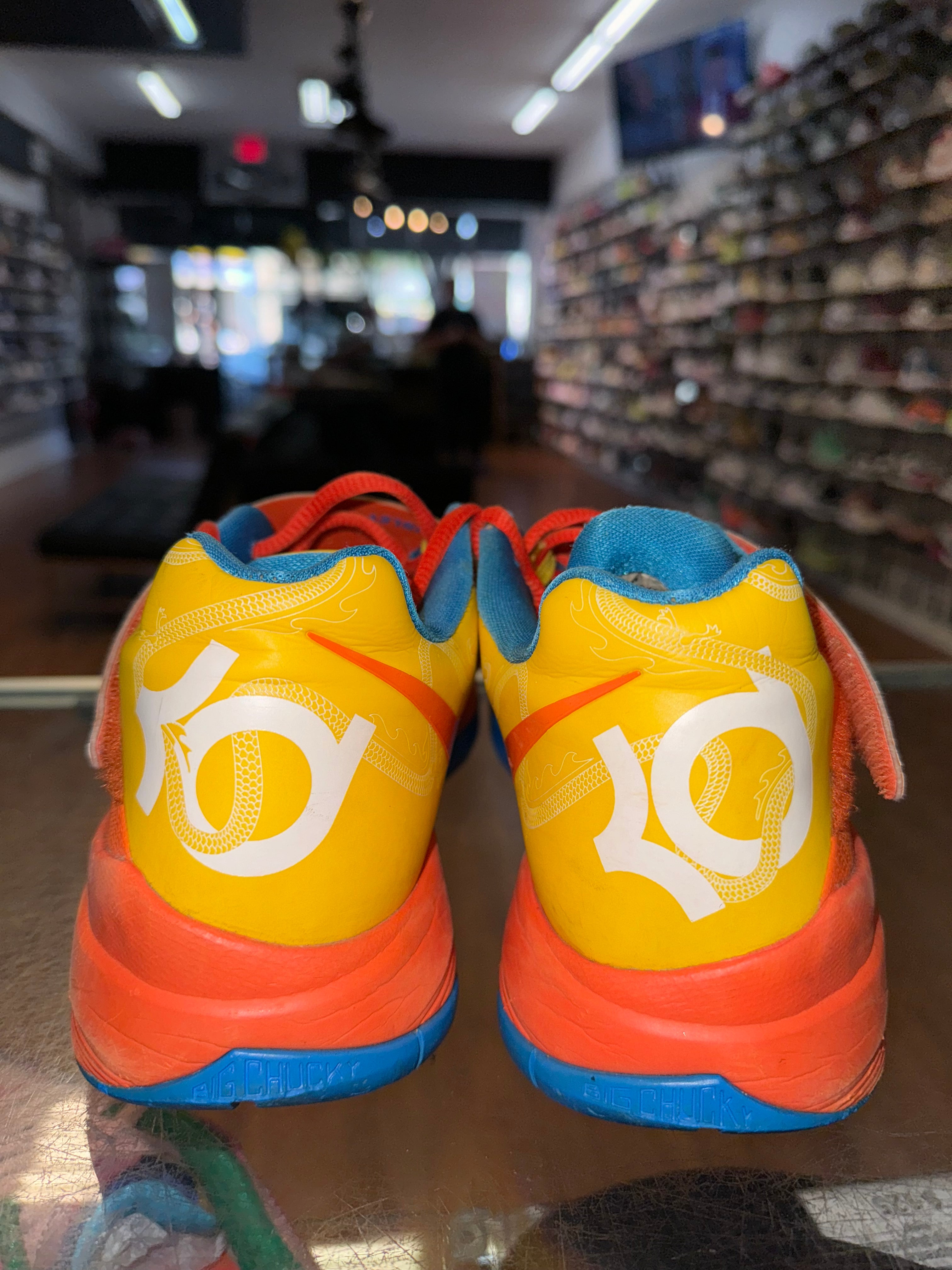 Size 8.5 Nike KD 4 ID “Sunburst”