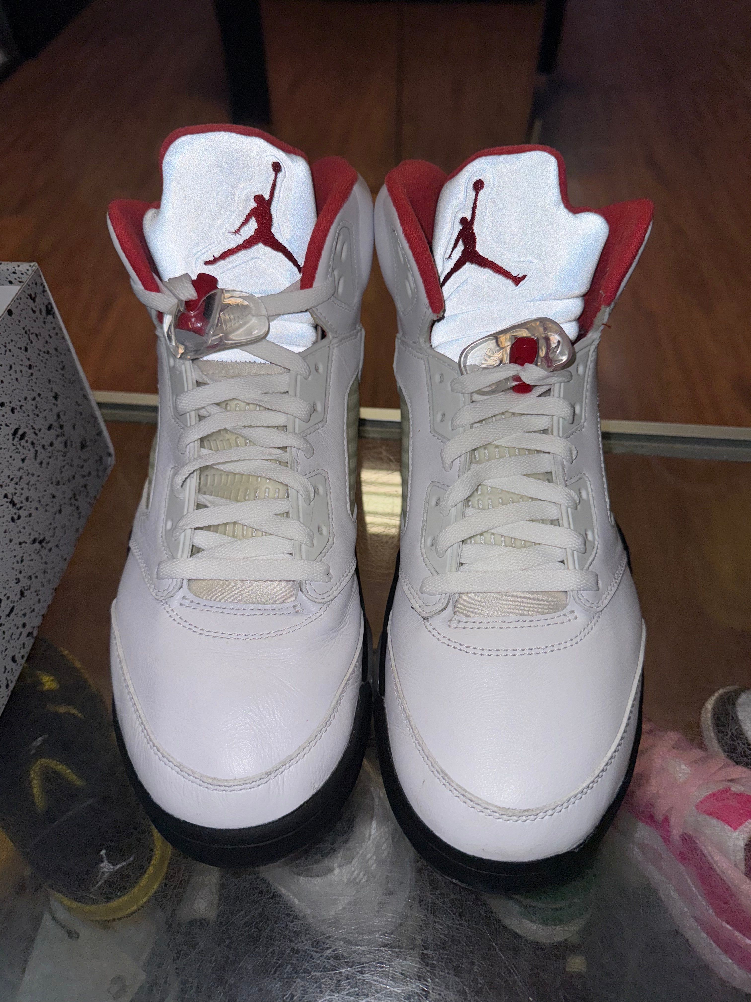 Size 12 Air Jordan 5 "Fire Red"