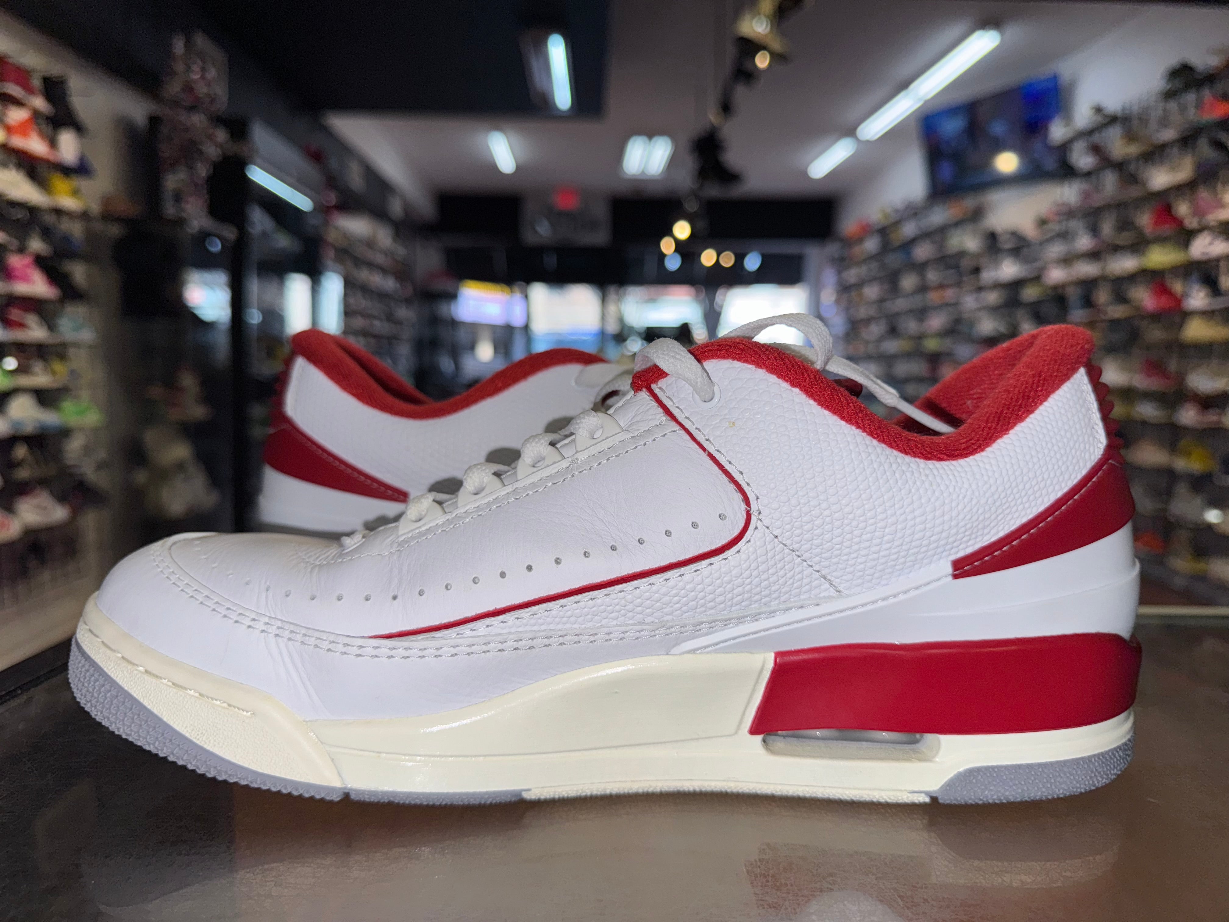 Size 11.5 Air Jordan 2/3 "White Varsity Red"