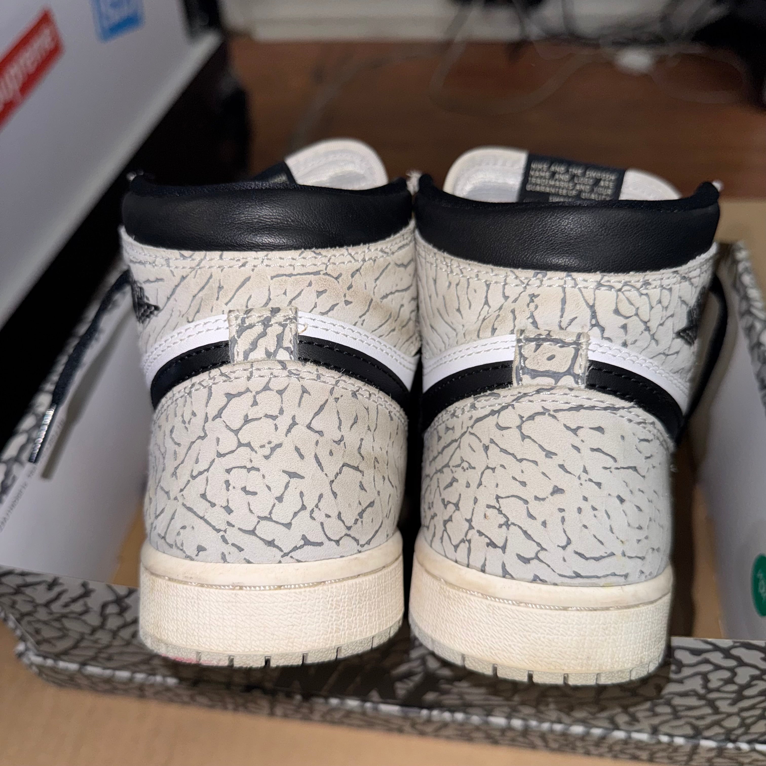 Size 5 Air Jordan 1 “Cement”