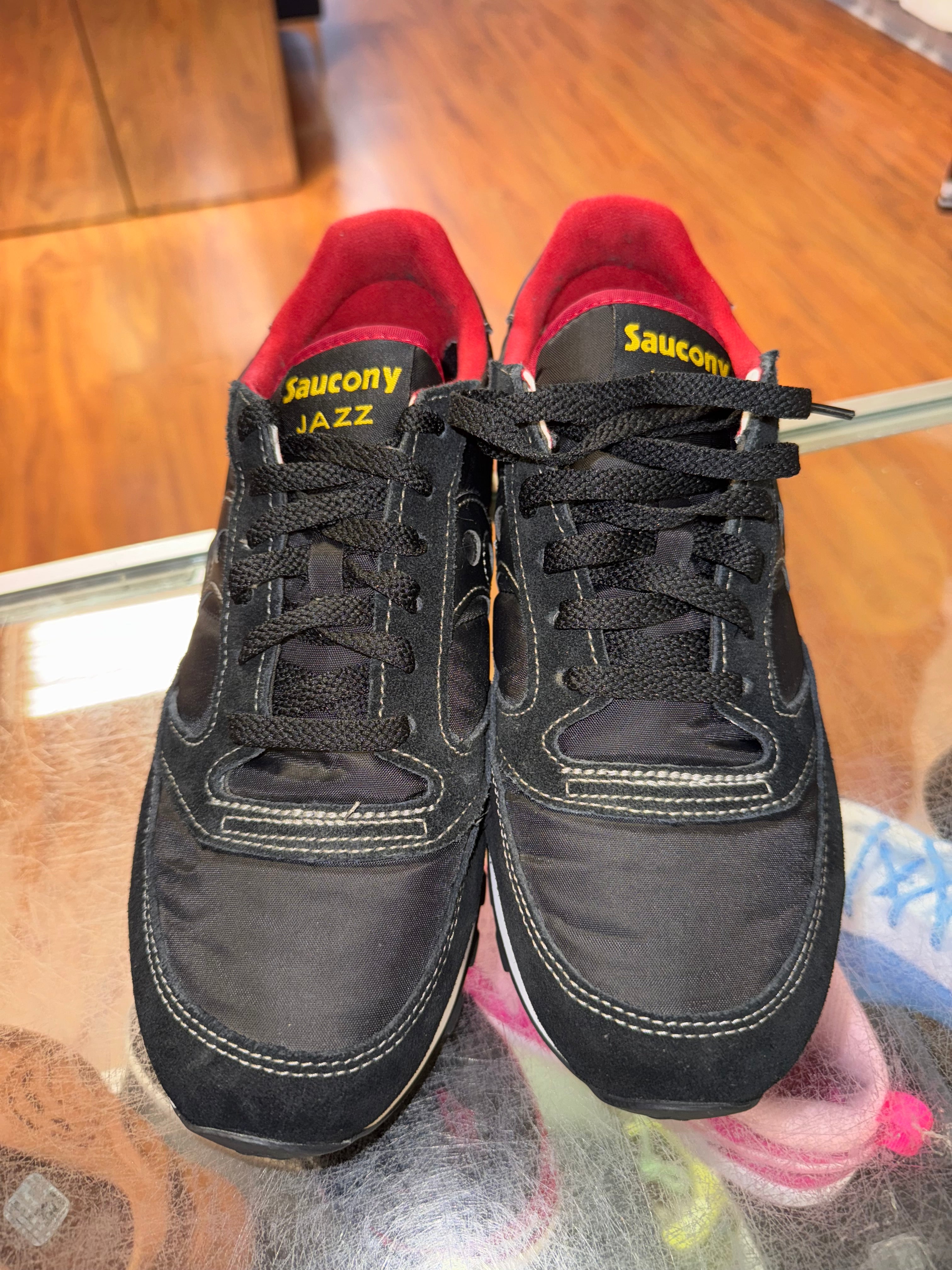 Size 9 Saucony Grid 9000 "Jazz Black"