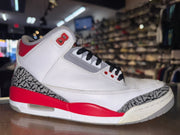 Size 9.5 Air Jordan 3 “Fire Red"