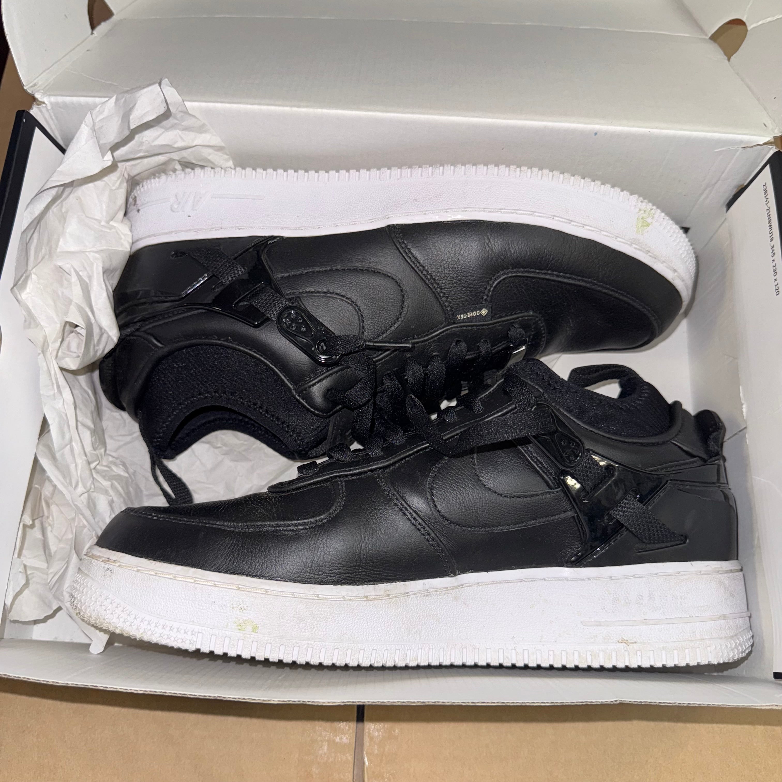 Size 10 Air Force 1 Low Undercover "Black"