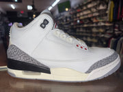 Size 8.5 Air Jordan 3 Reimagined "White Cement"