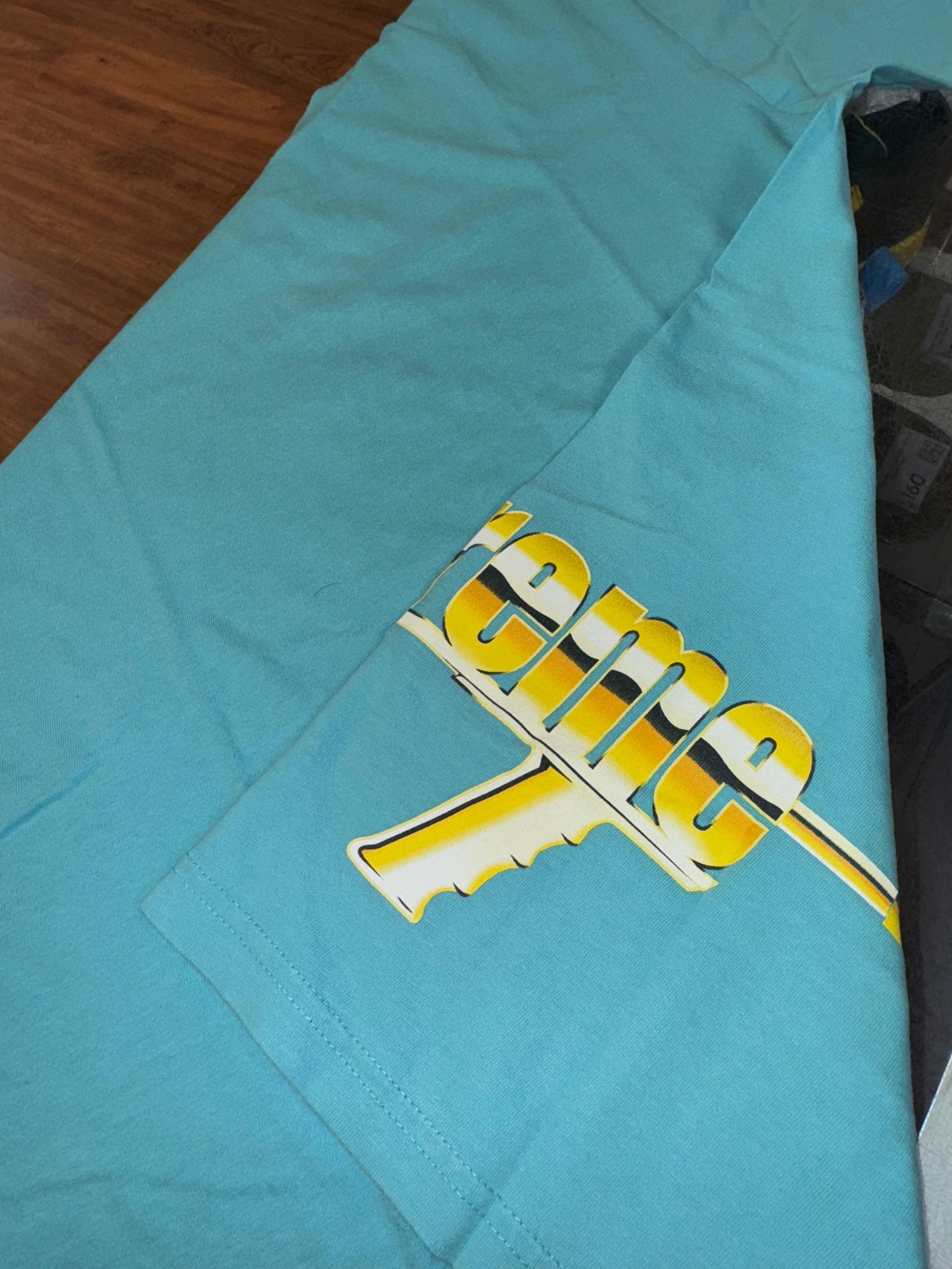 Size M Supreme Automatic Tee “Aqua” Brand New