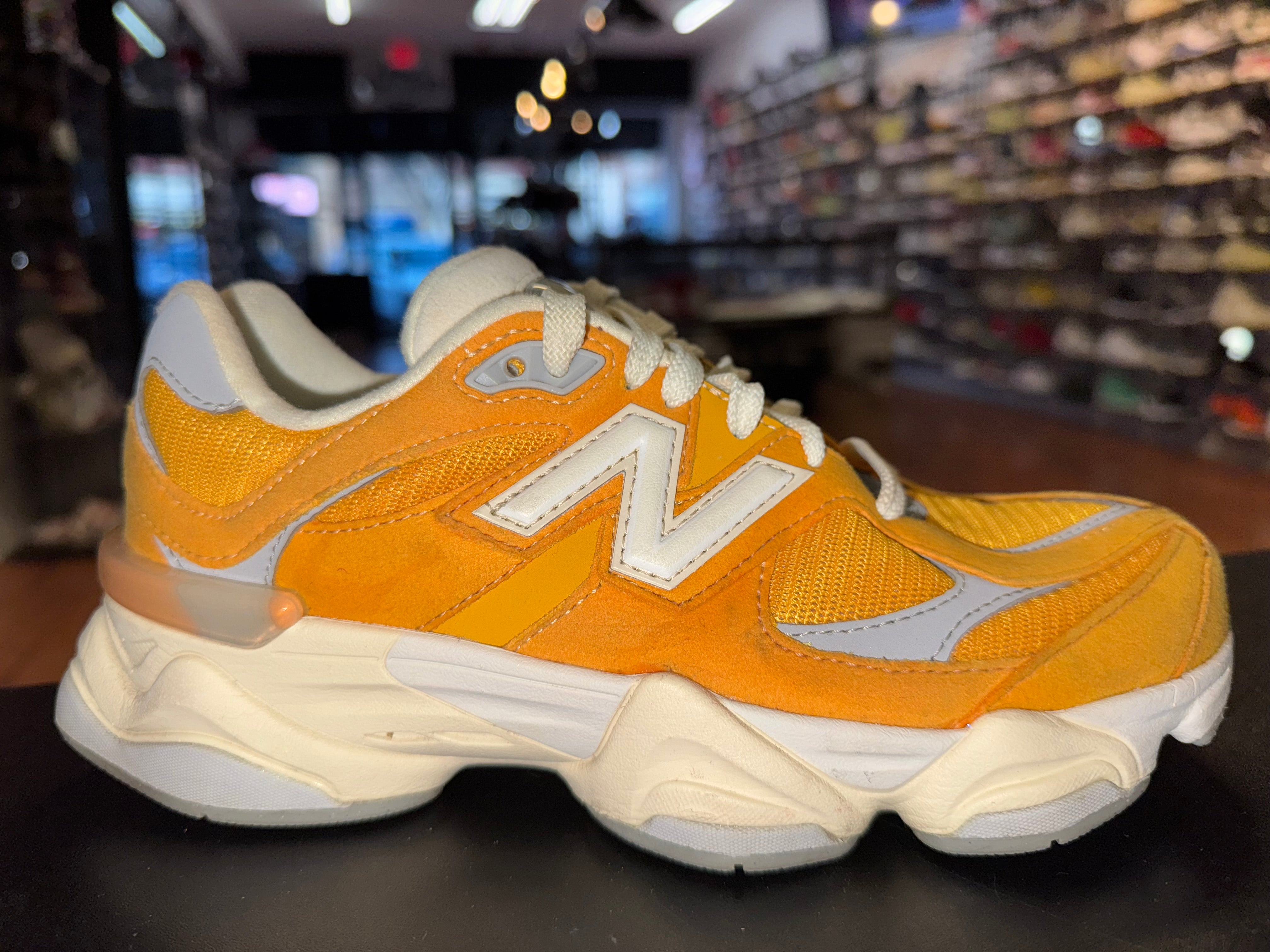 Size 4.5y New Balance 9060 “Varsity Gold”